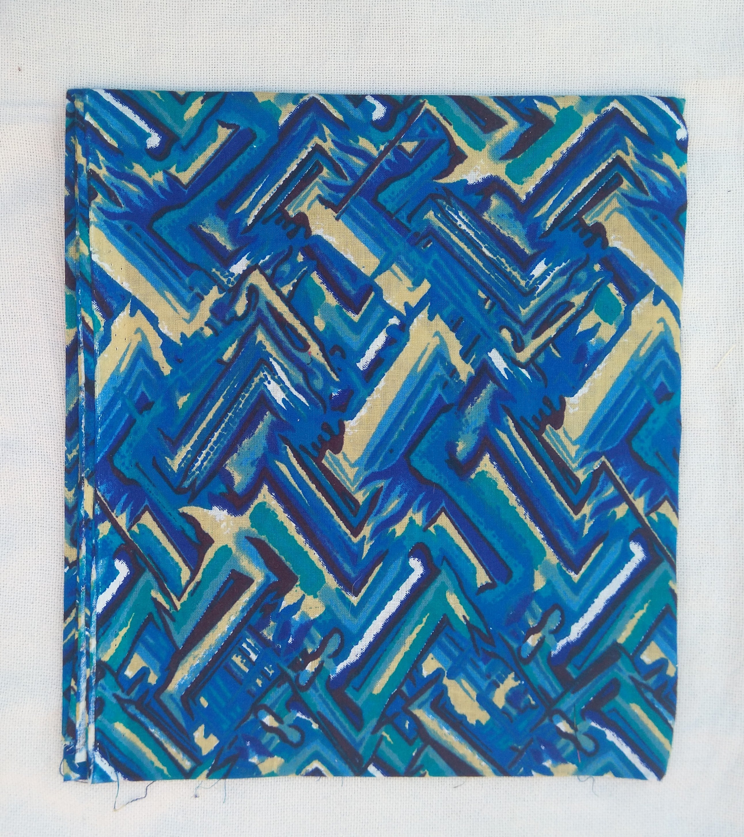 Printed cotton blouse bits