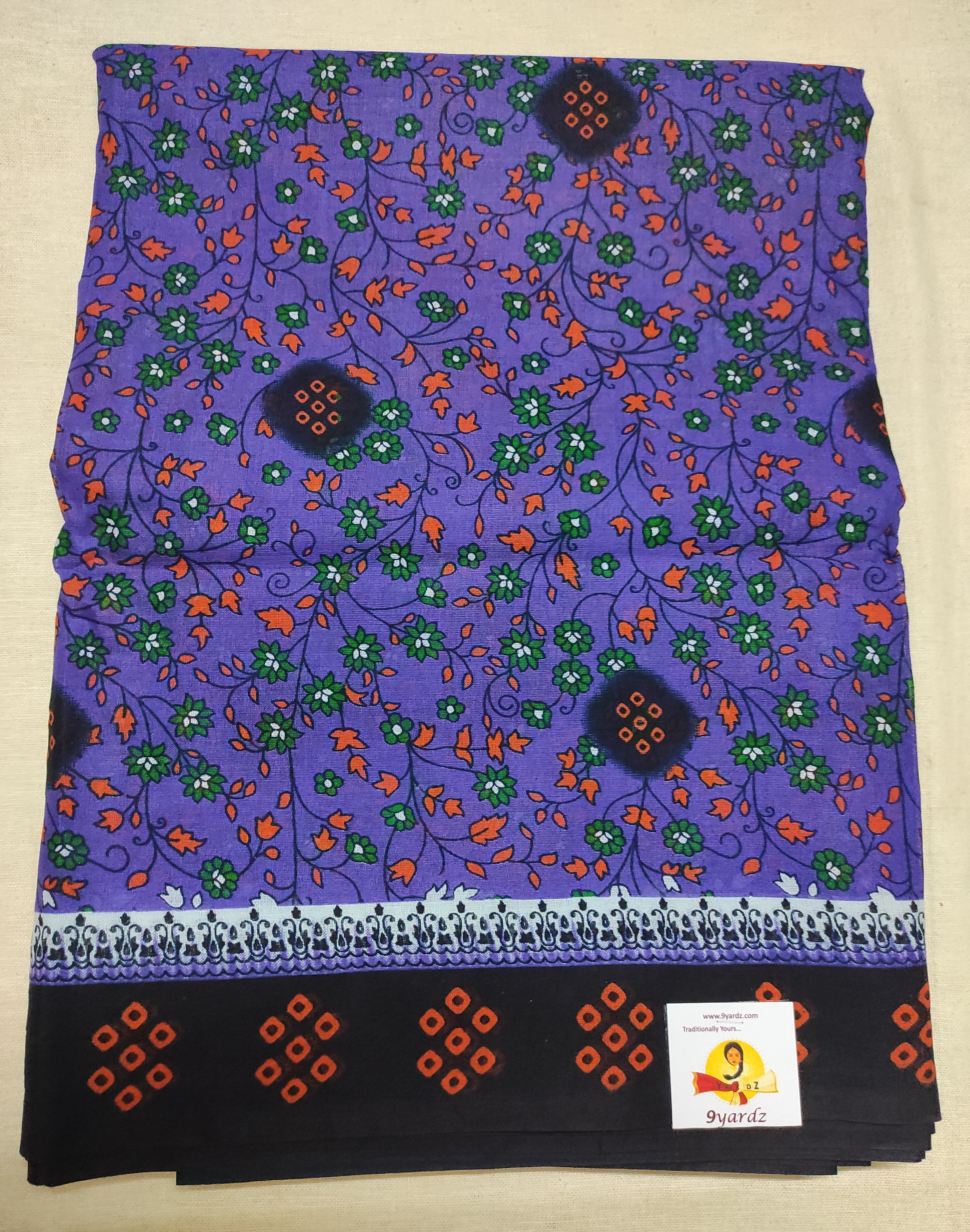 Erode cotton 10.5 yards madisar