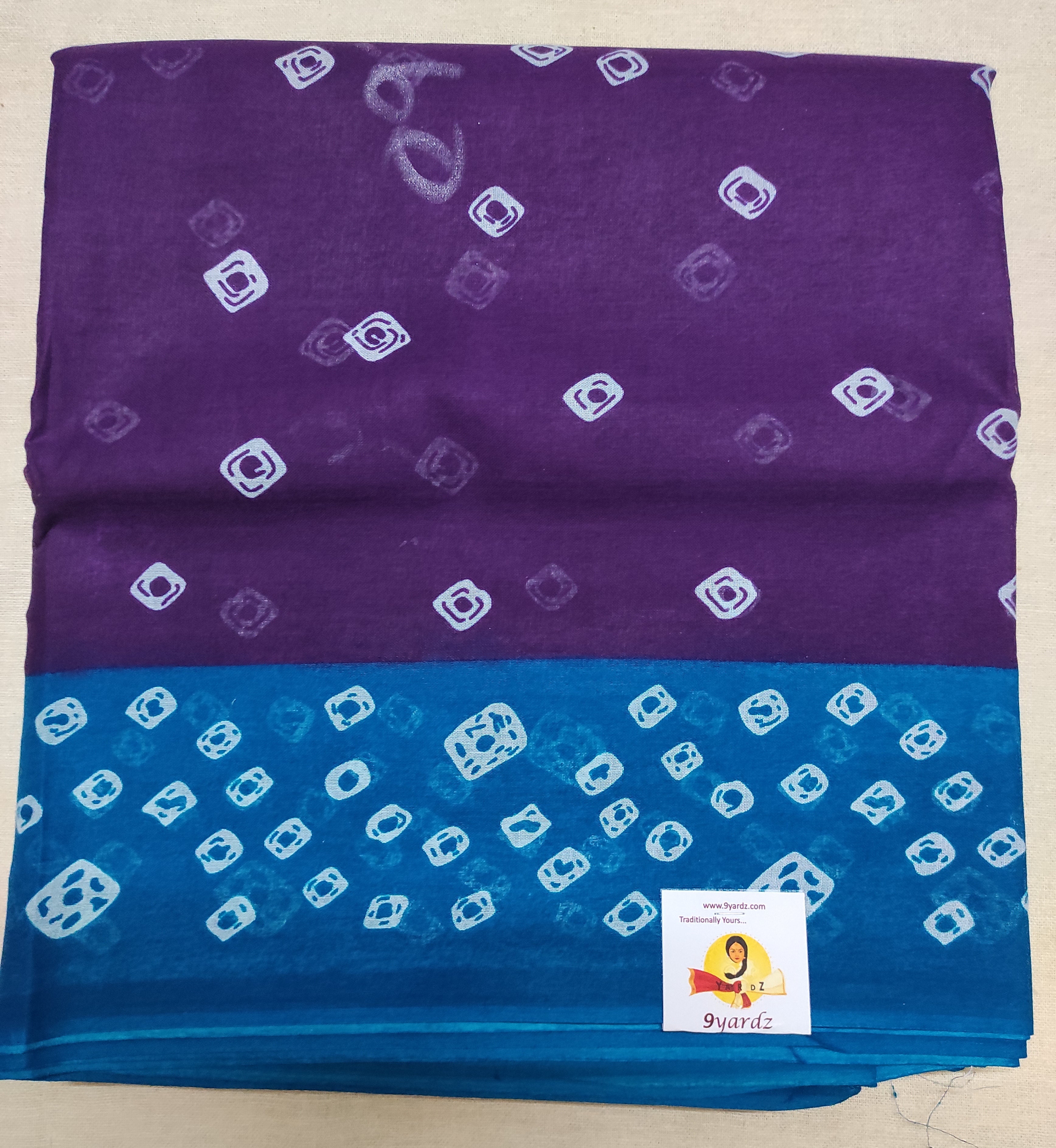 Erode cotton 10.5 yards madisar