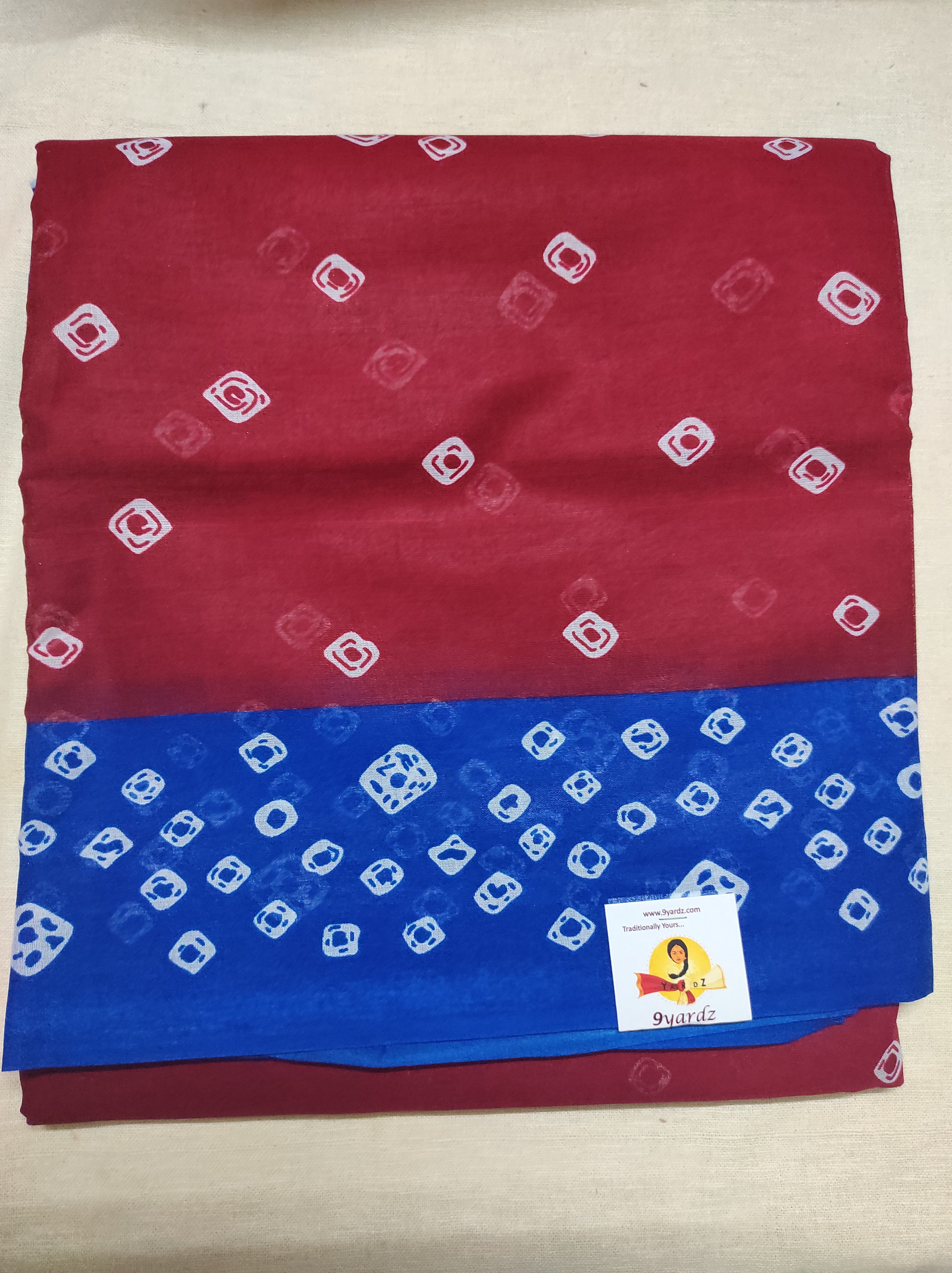 Erode cotton 10.5 yards madisar