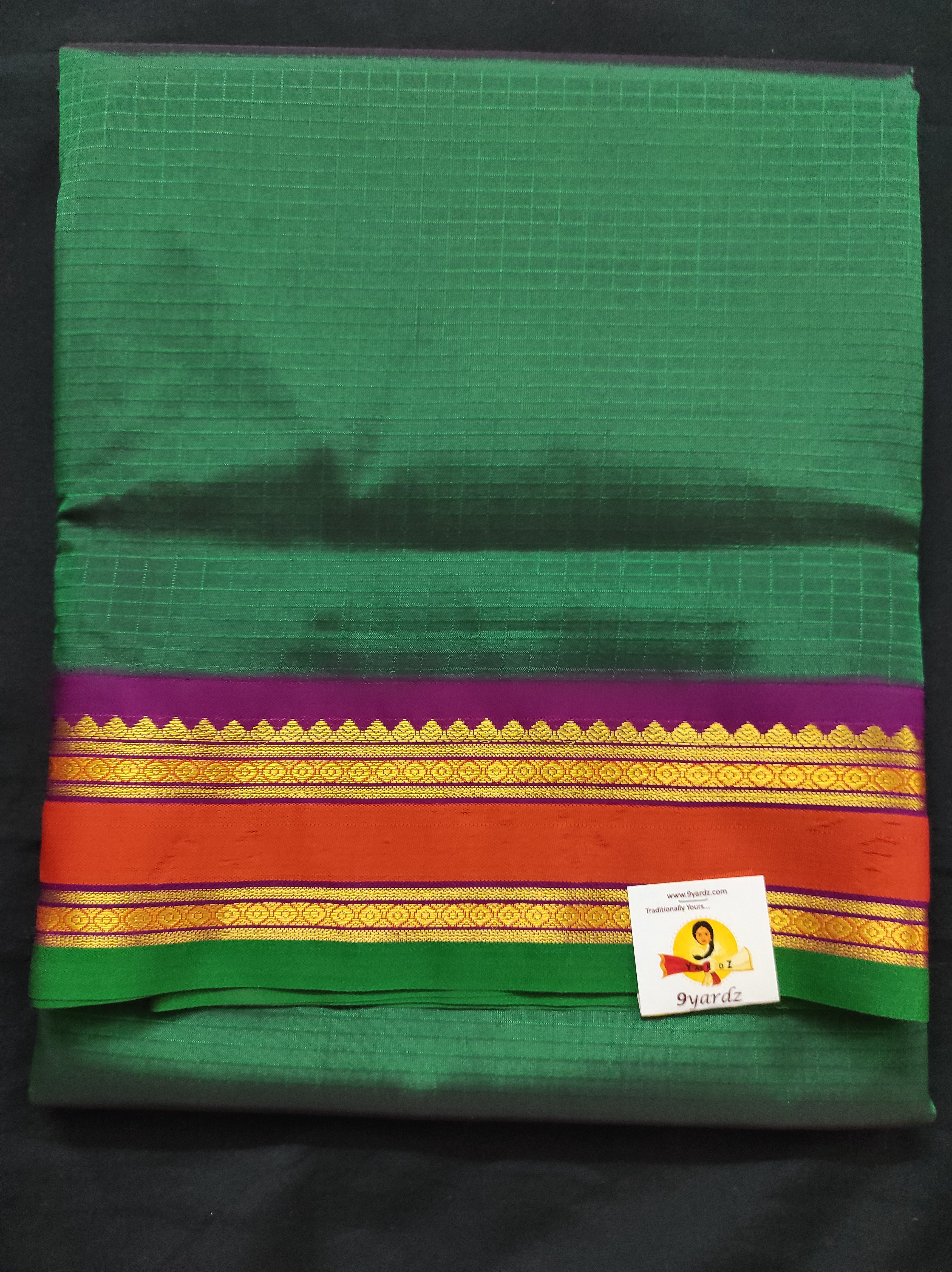 Naarpattu Poly silk 10yards madisar
