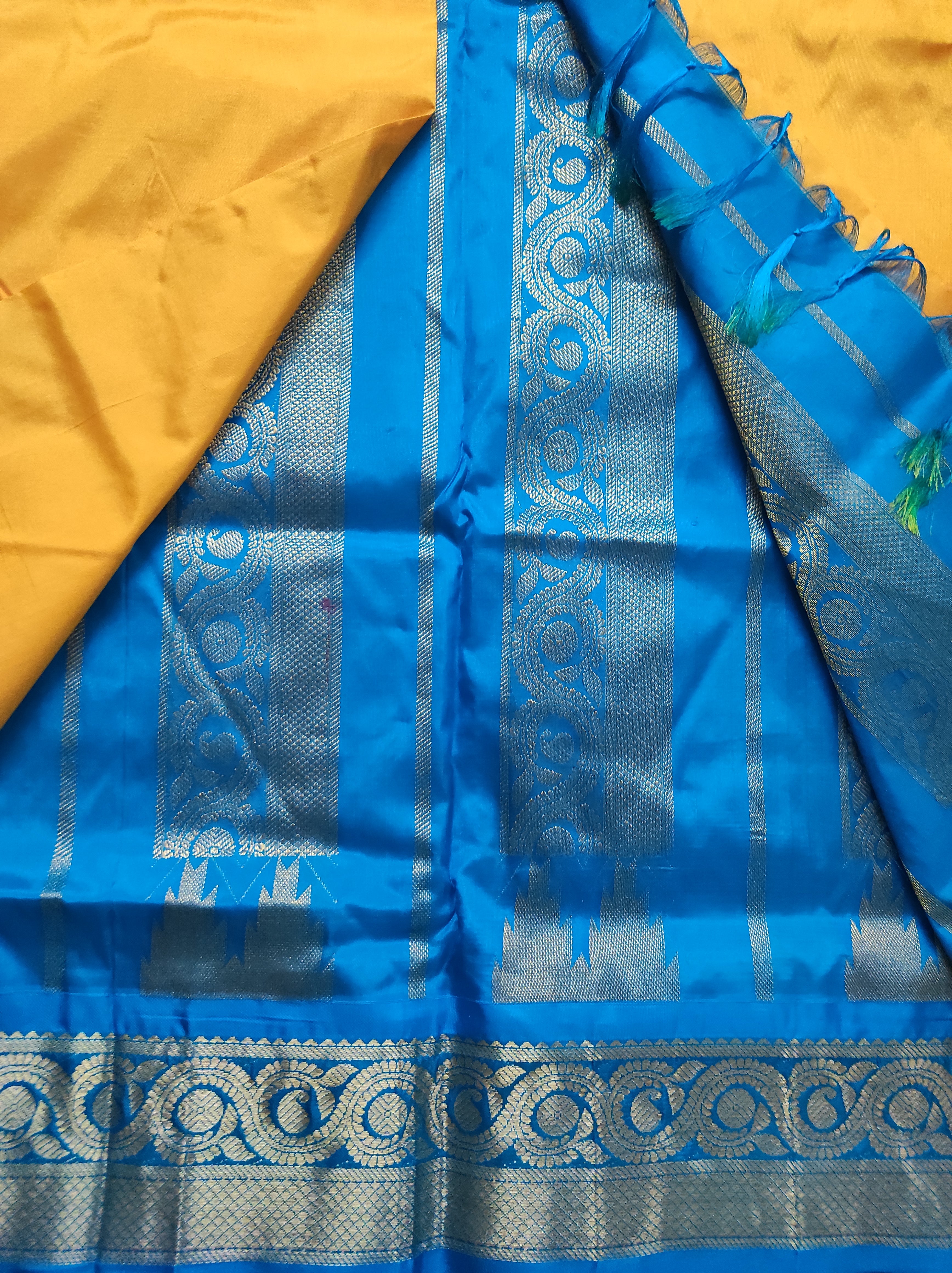 Pure silk 10 yards madisar