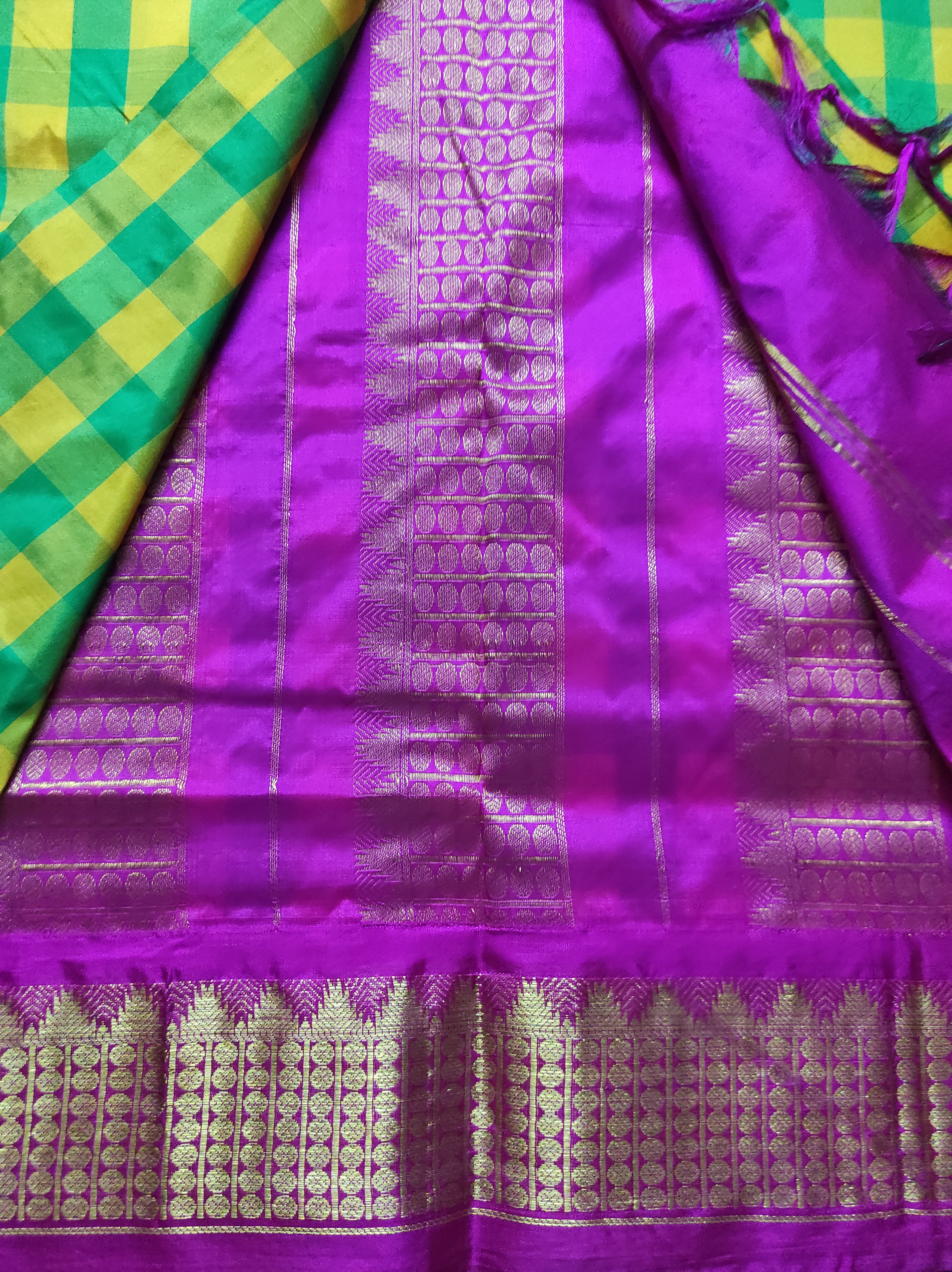 Pure silk 10 yards madisar