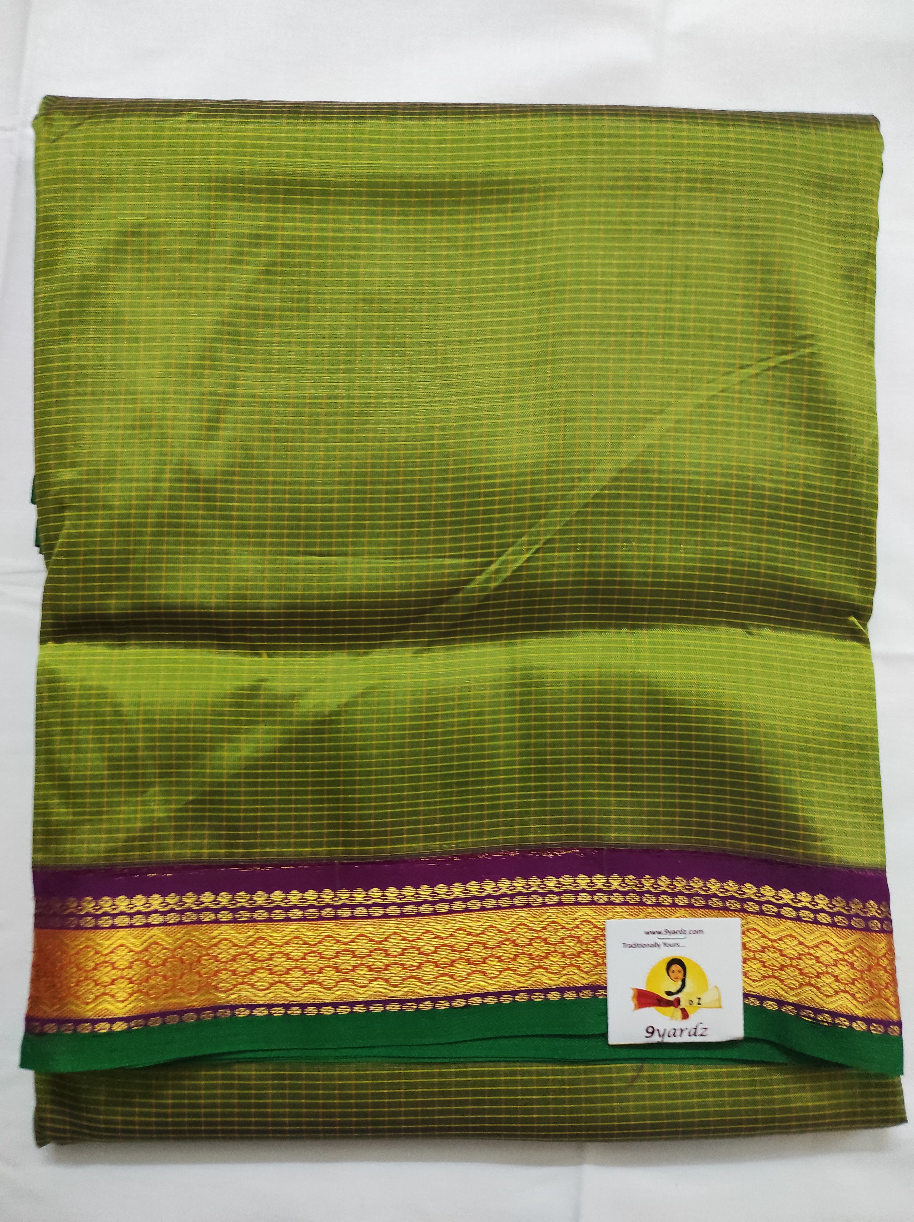 Naarpattu Poly silk 10yards madisar