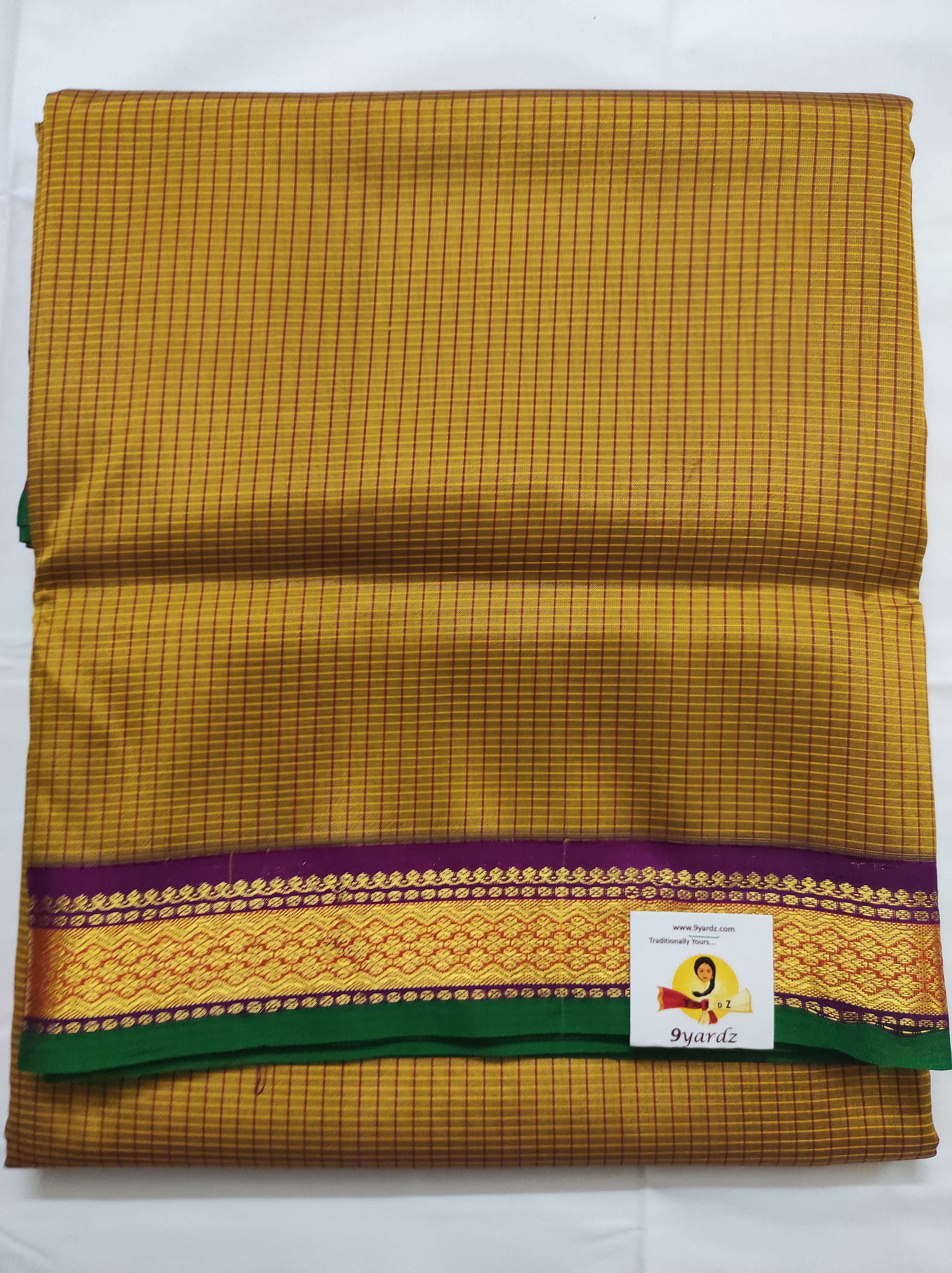 Naarpattu Poly silk 10yardz