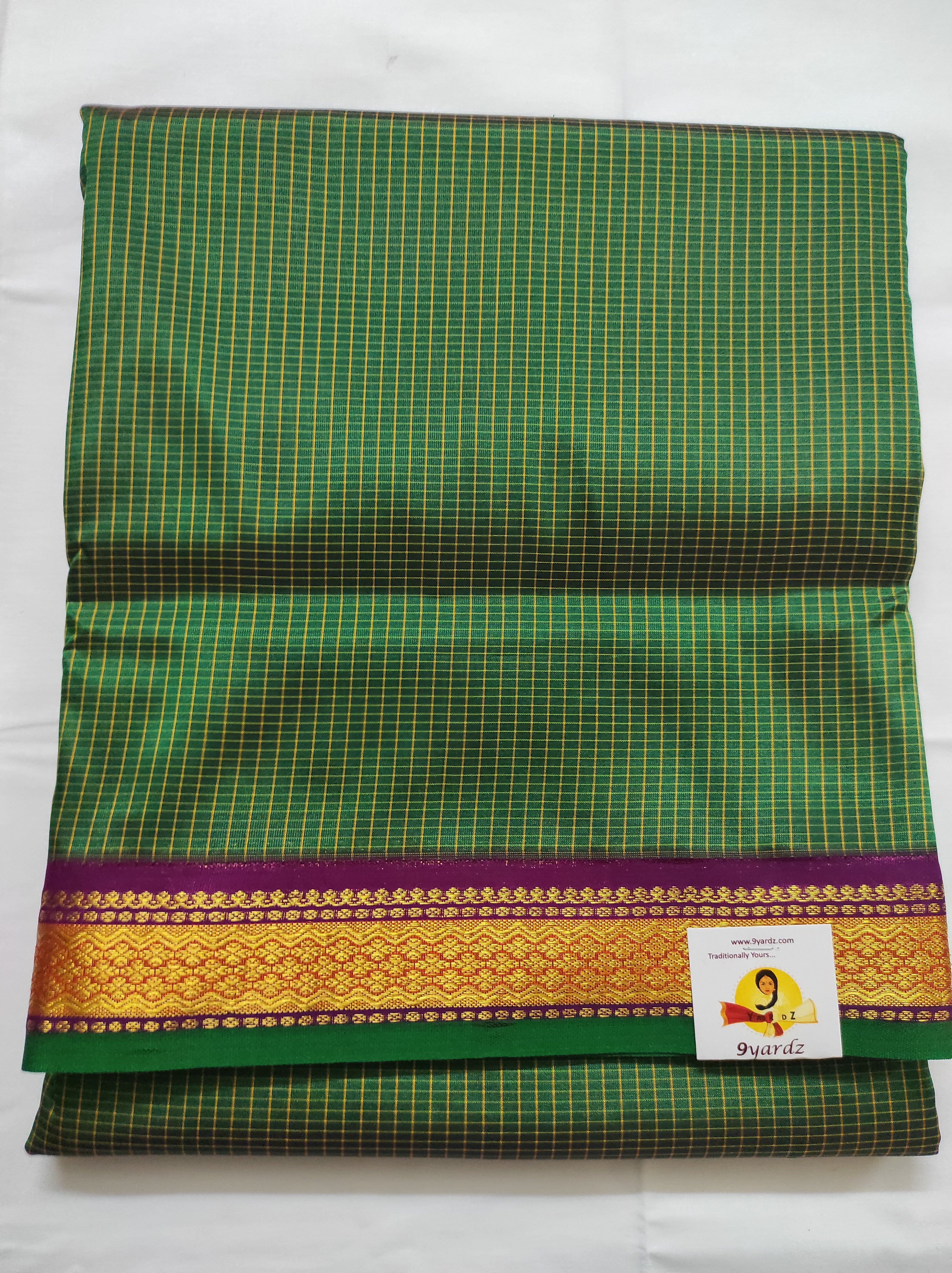 Naarpattu Poly silk 10yardz