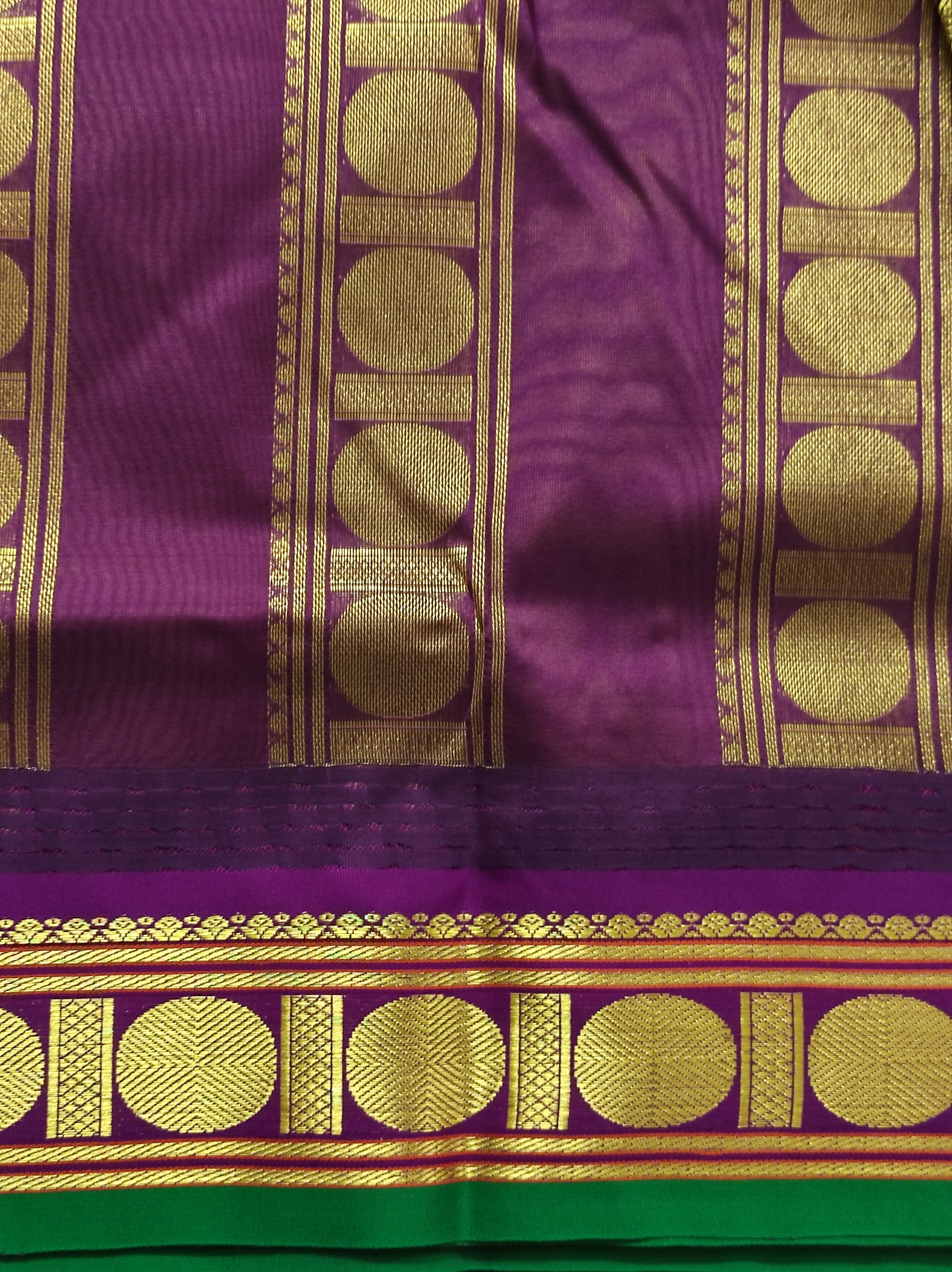 Naarpattu Poly silk 10yards madisar