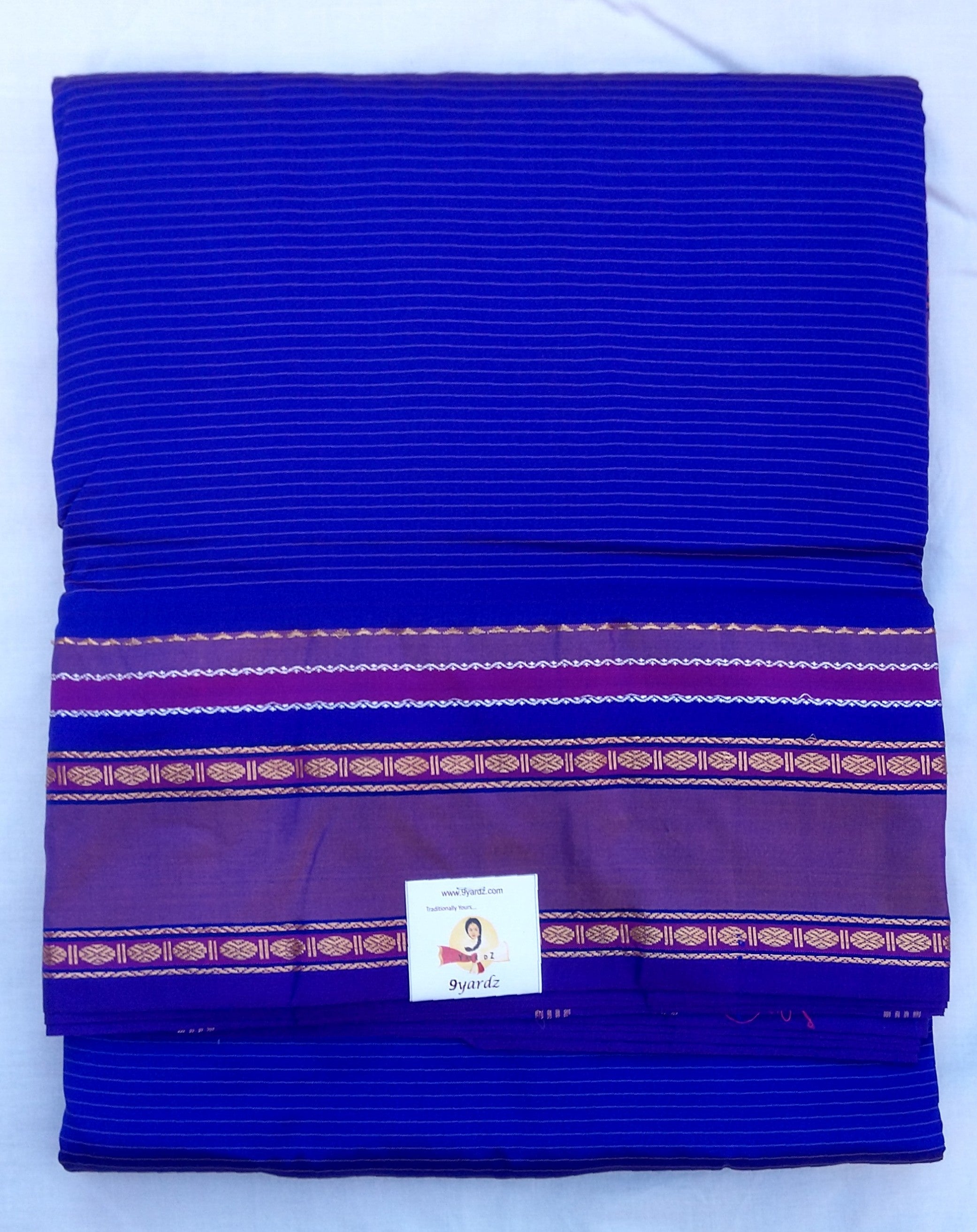 Kalyani cotton 9.25 mts (10 yards) madisar