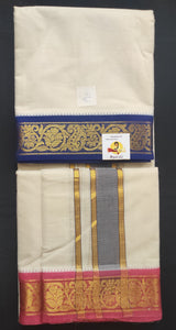 Pure cotton Muhurtham dhoti 9*5