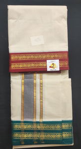 Pure cotton Muhurtham dhoti 9*5