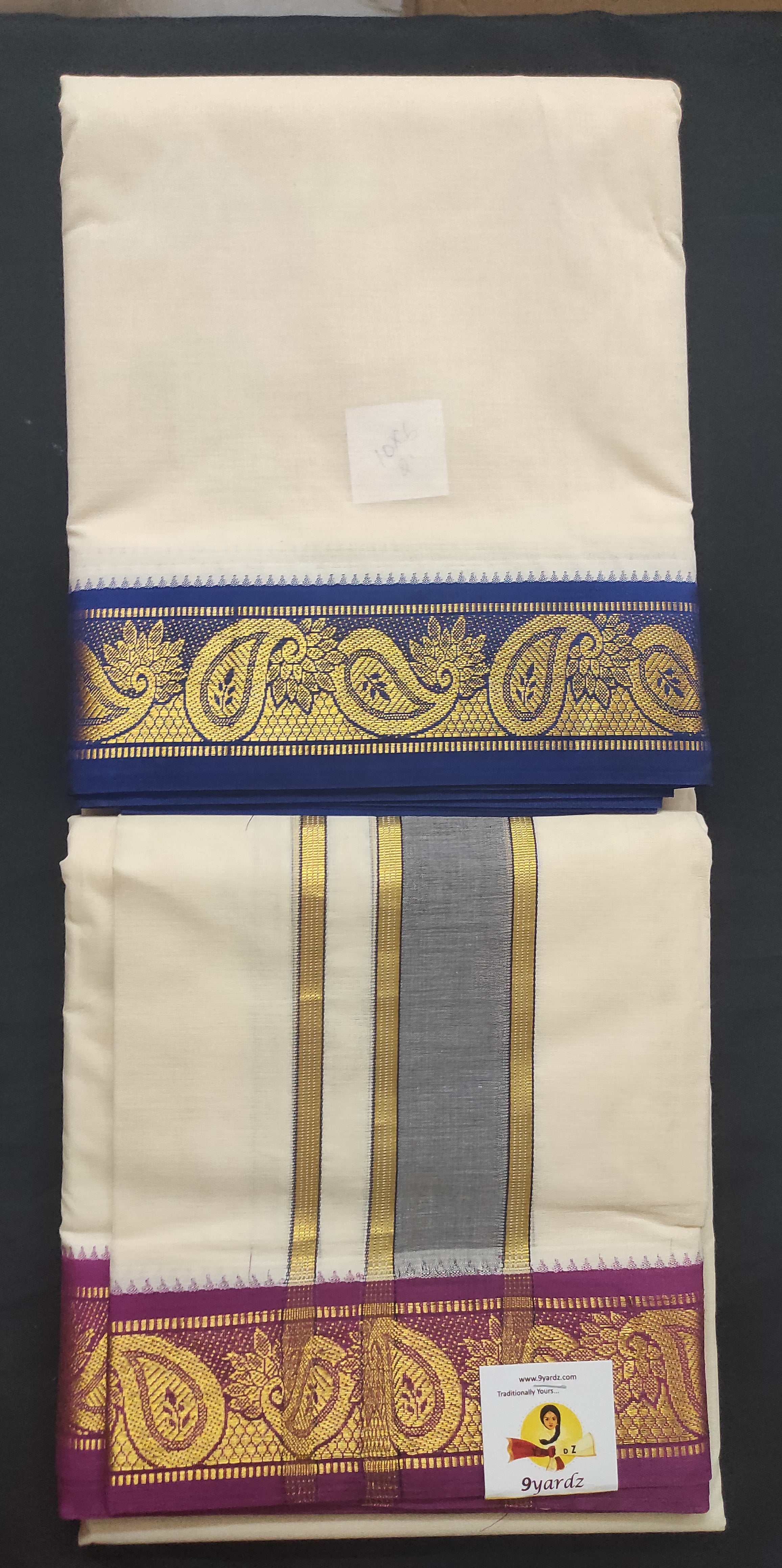 Pure cotton Muhurtham dhoti 10*6