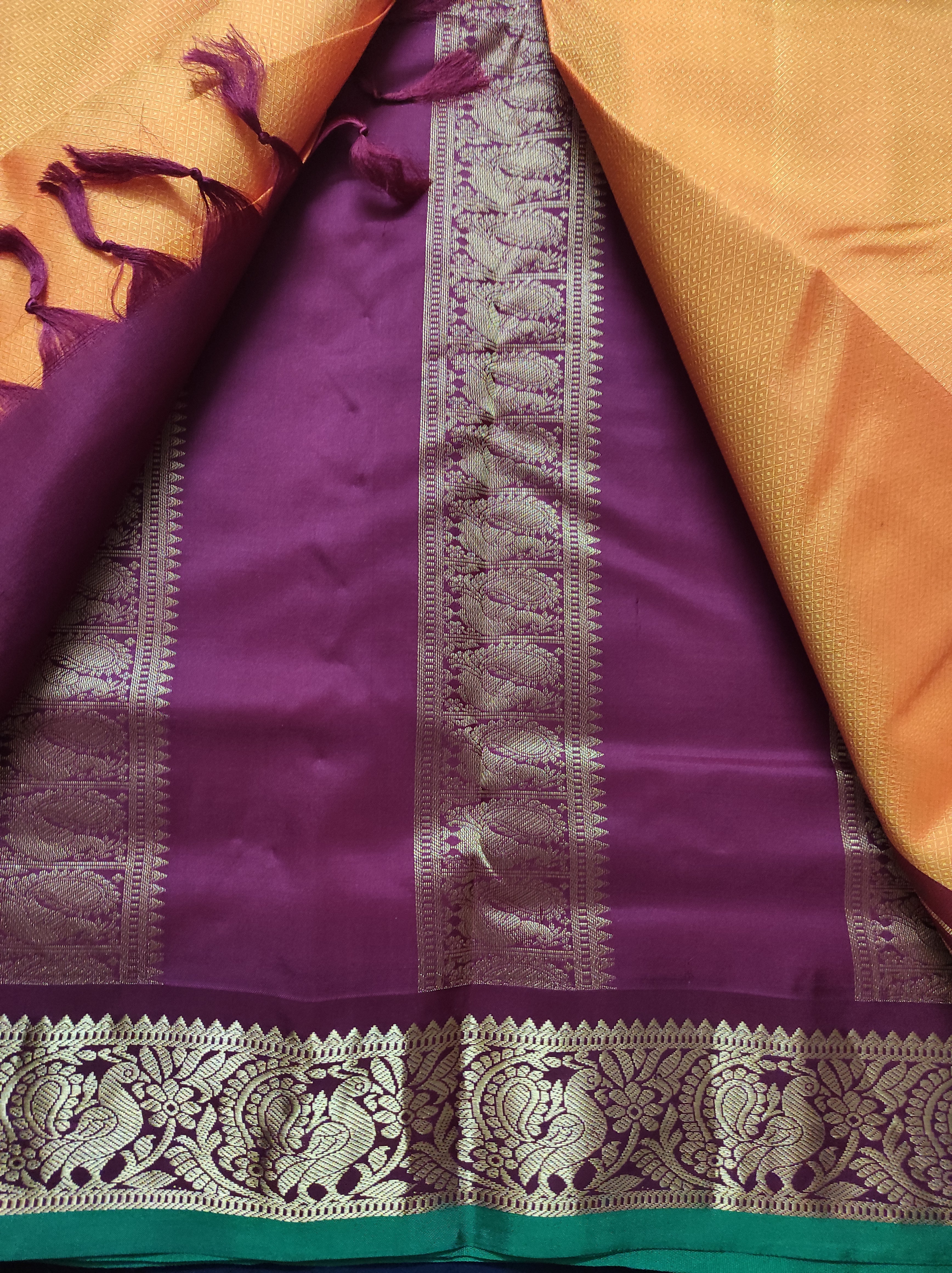 Pure silk 10.25 yards madisar