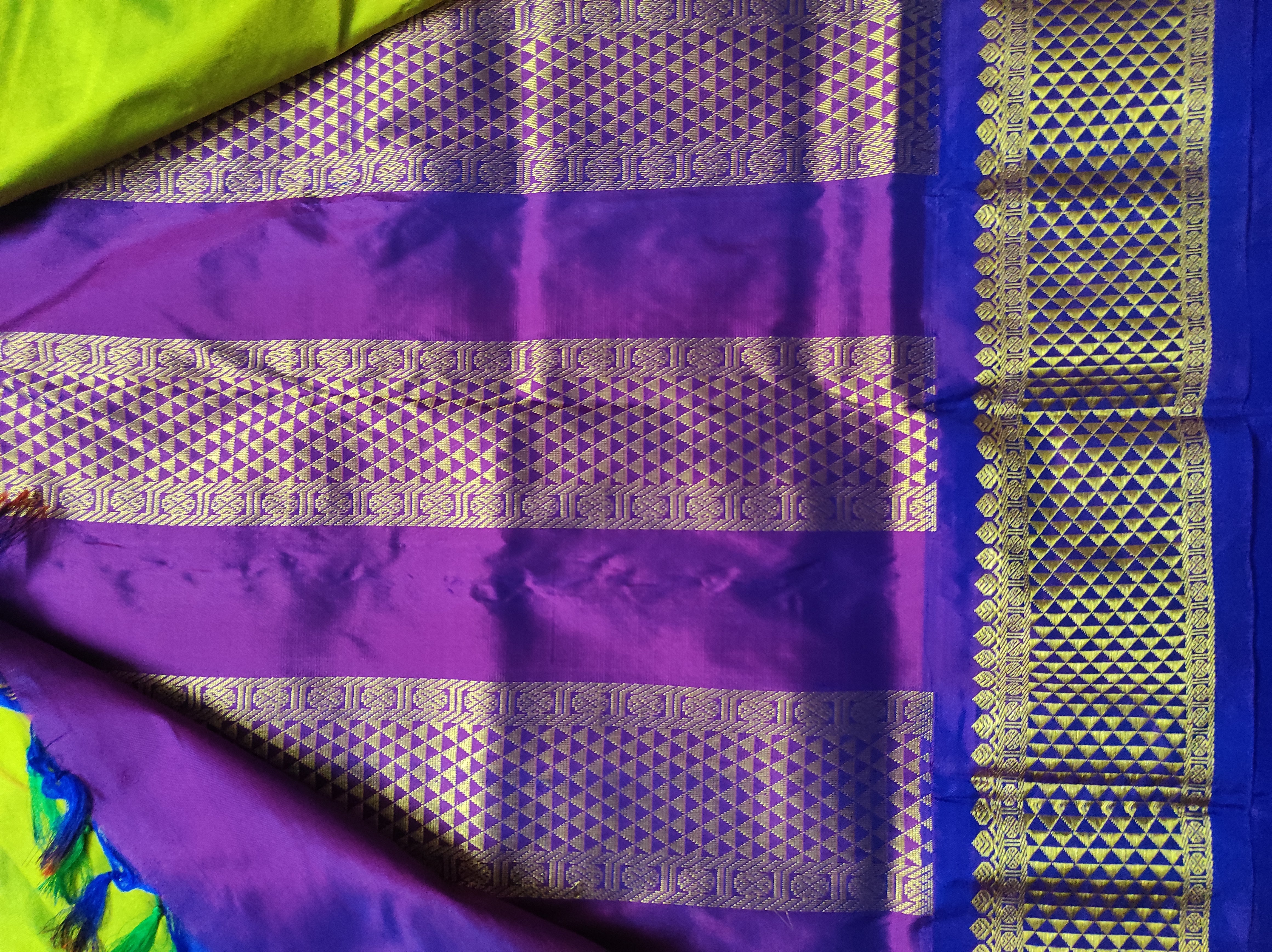 Pure silk 11 yards madisar