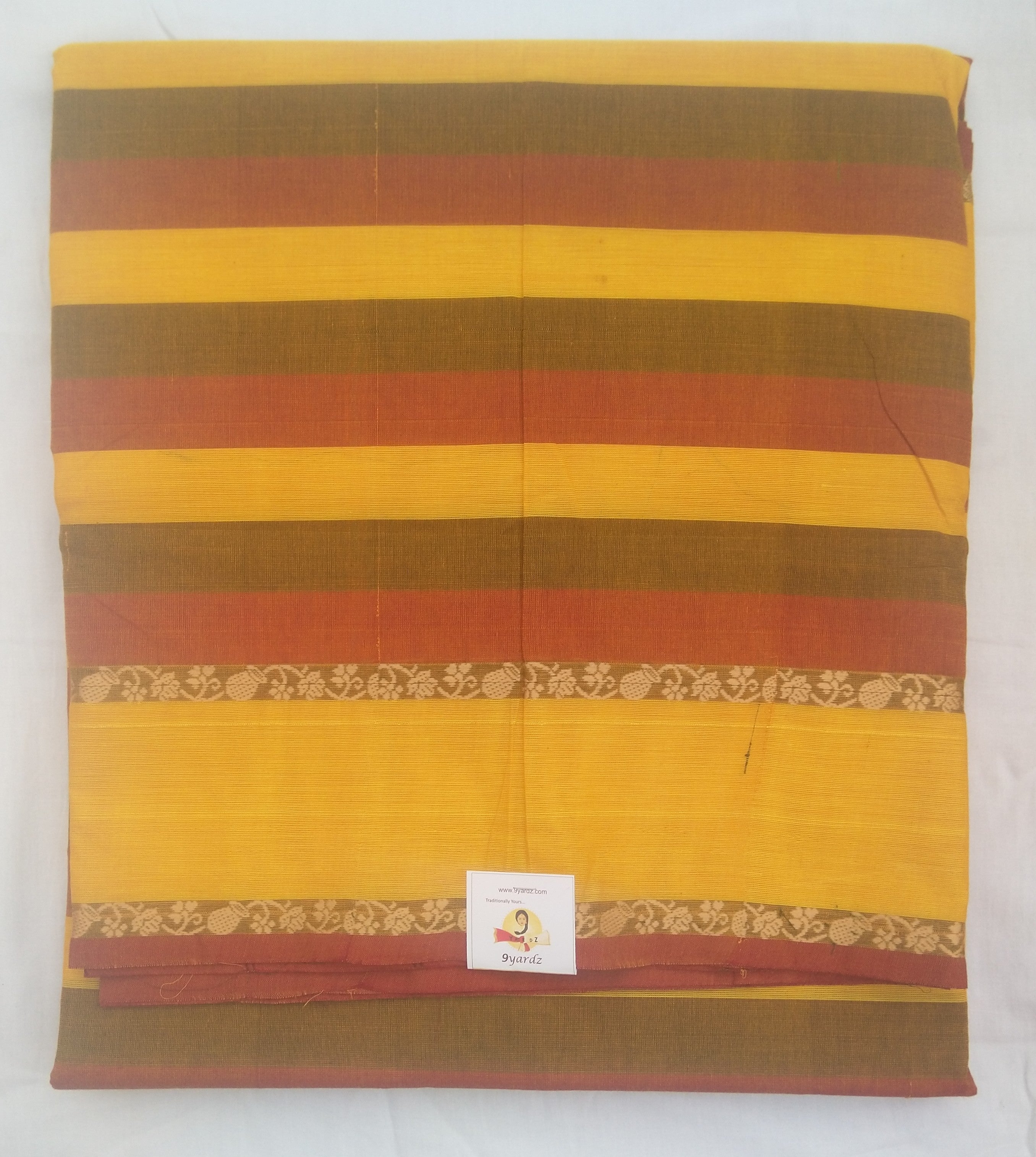Chettinadu / Karaikudi cotton 9.5 yards madisar