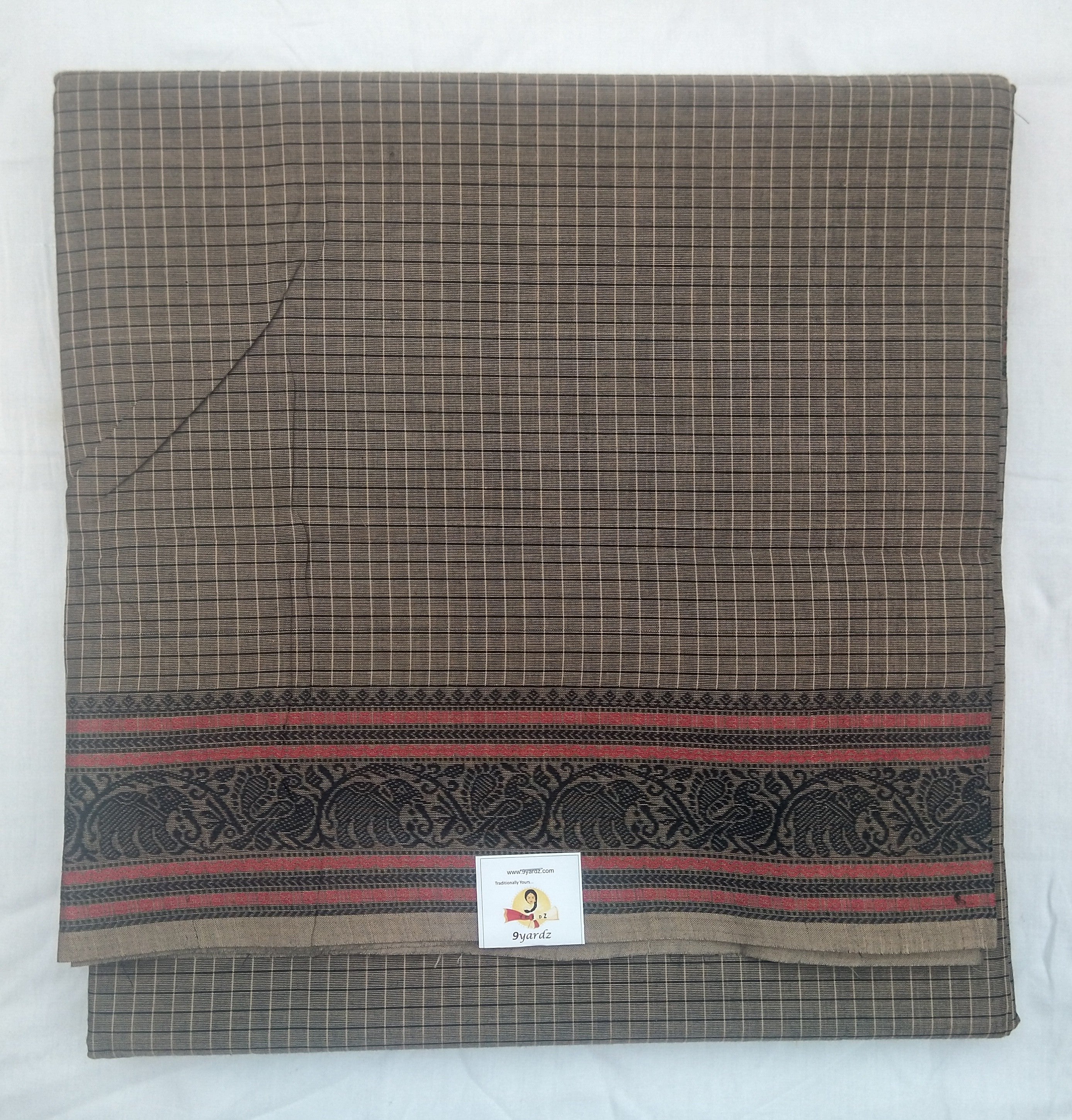 Chettinadu / Karaikudi cotton 10 yards madisar