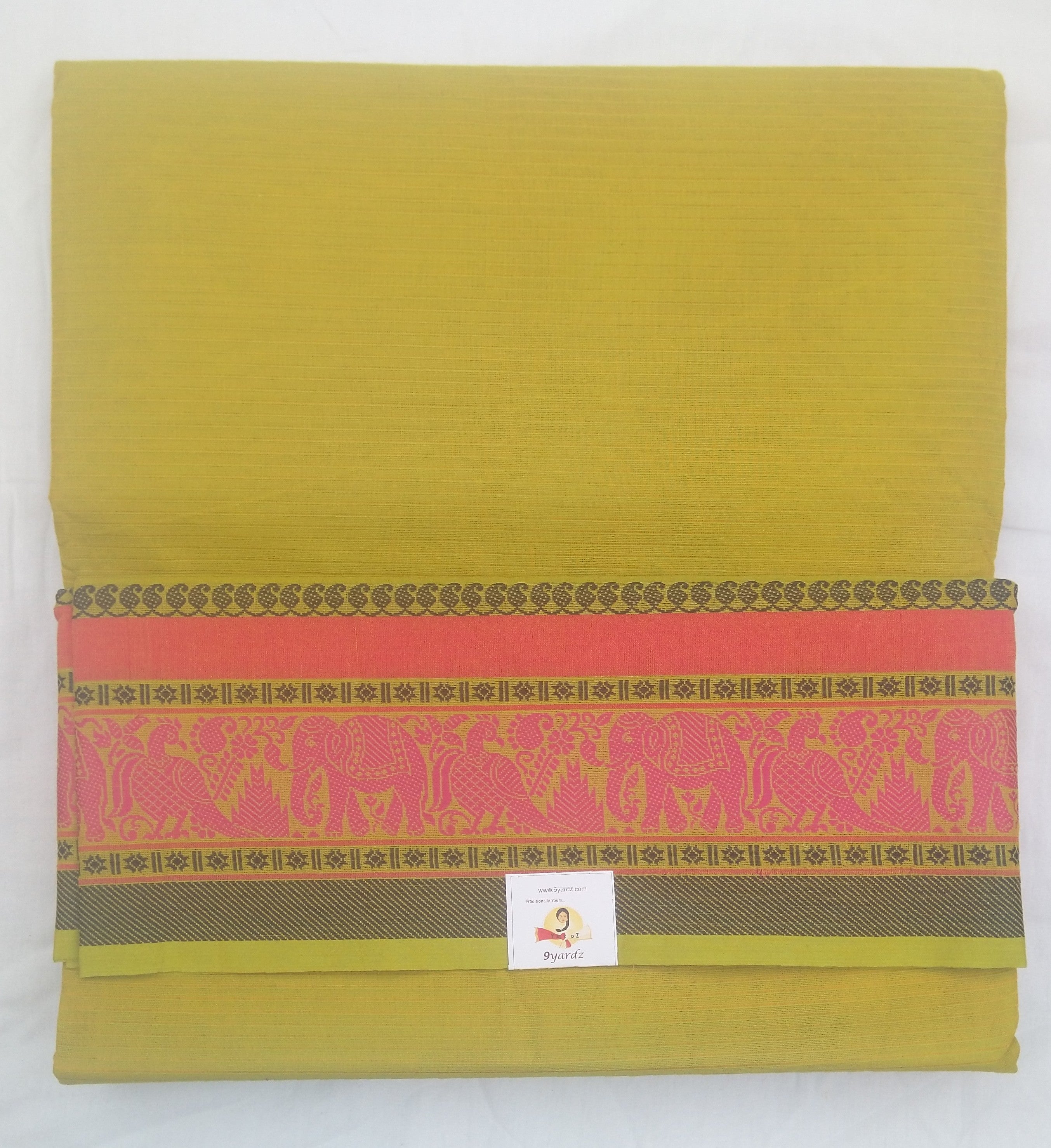 Chettinadu / Karaikudi cotton 10 yards madisar