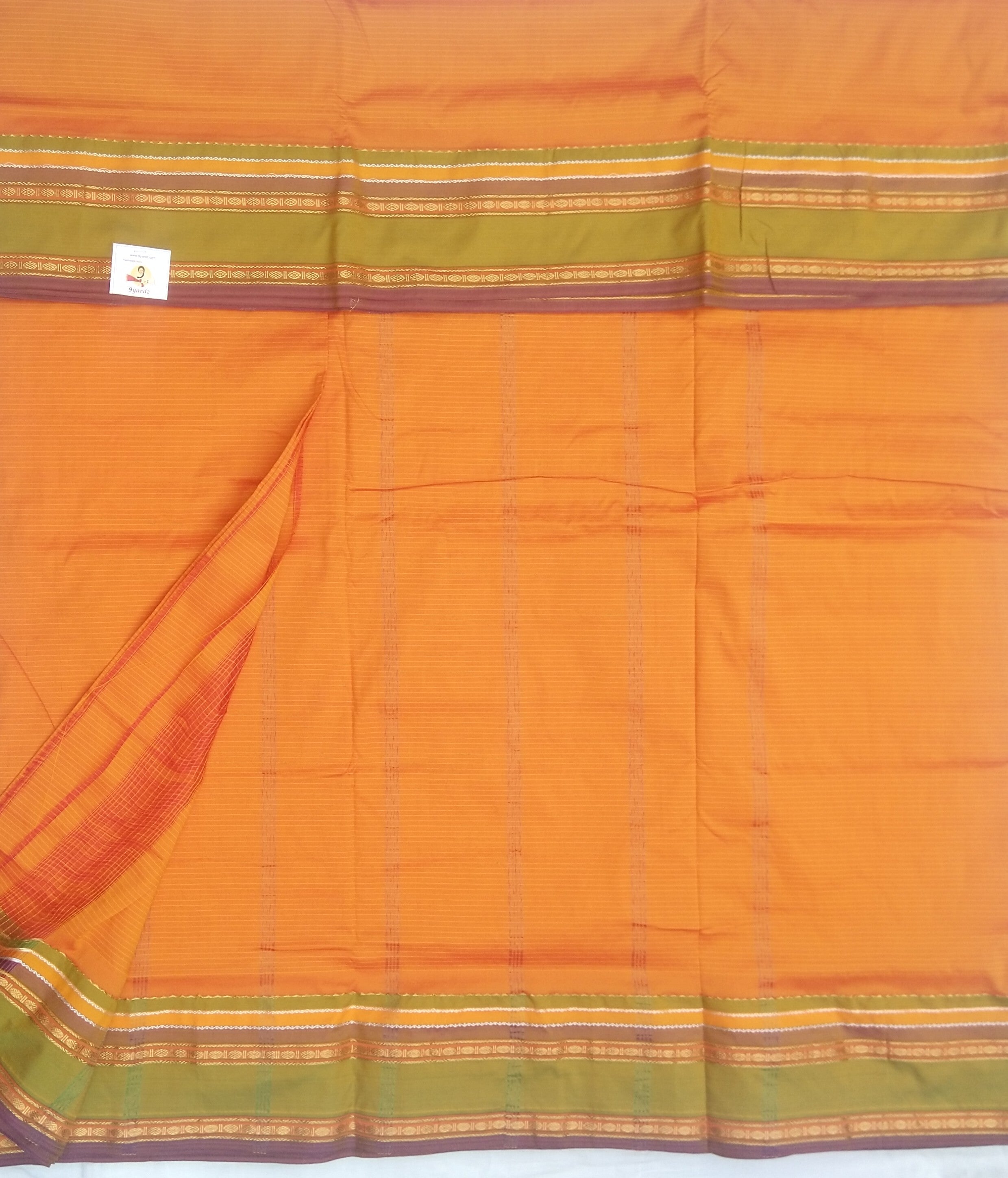 Kalyani cotton 9.25 mts (10 yards) madisar