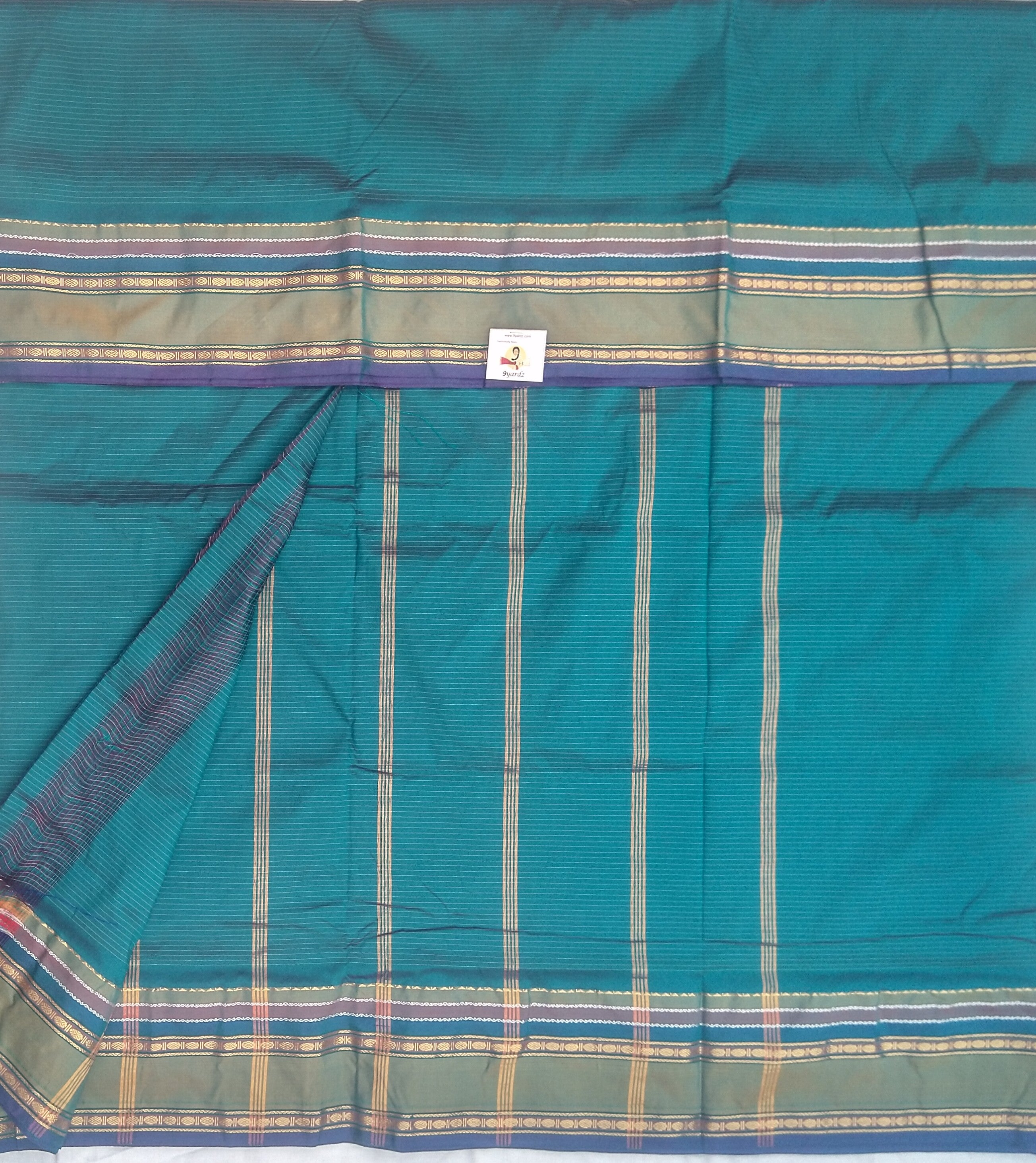 Kalyani cotton 9.25 mts (10 yards) madisar