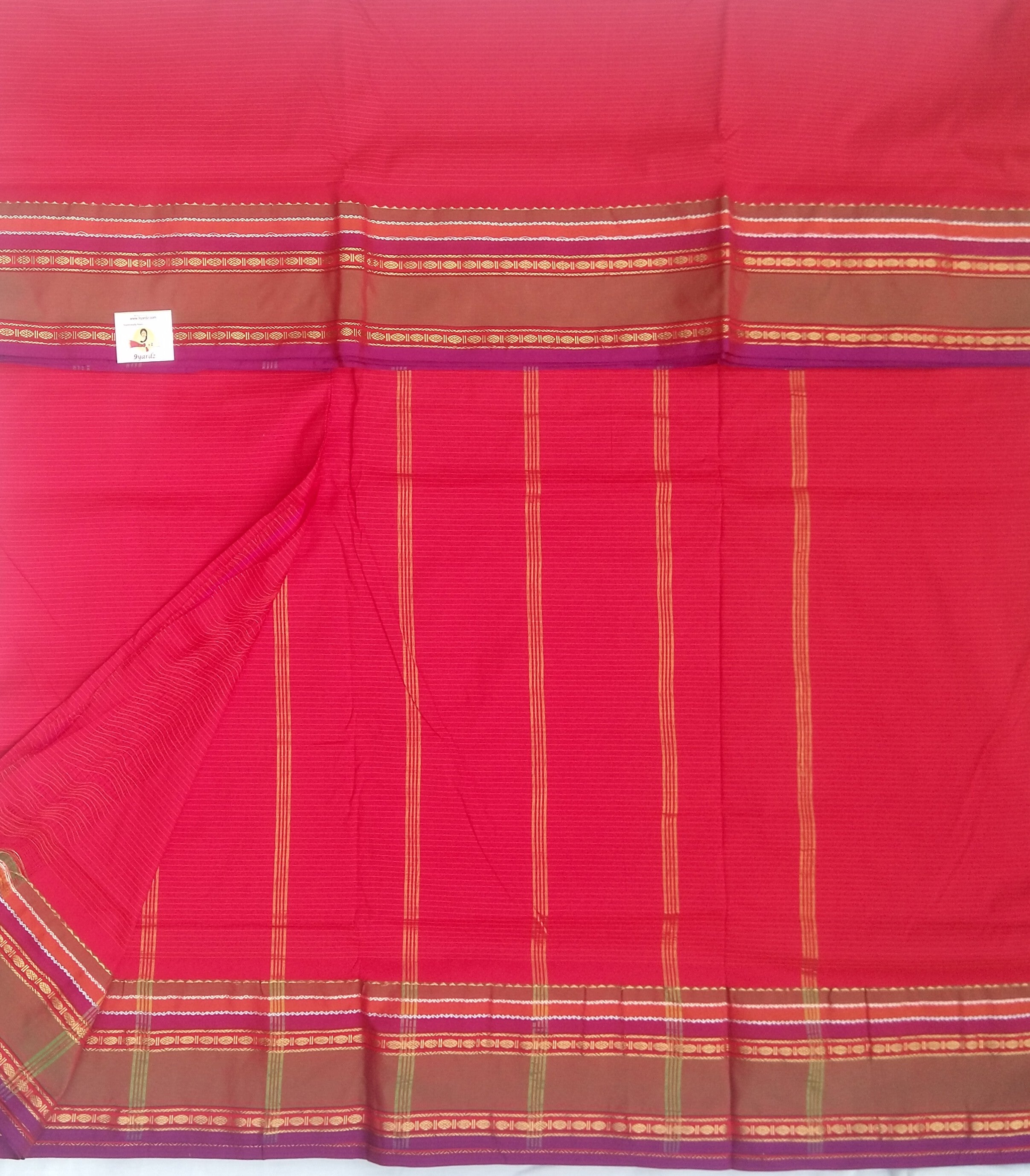 Kalyani cotton 9.25 mts (10 yards) madisar
