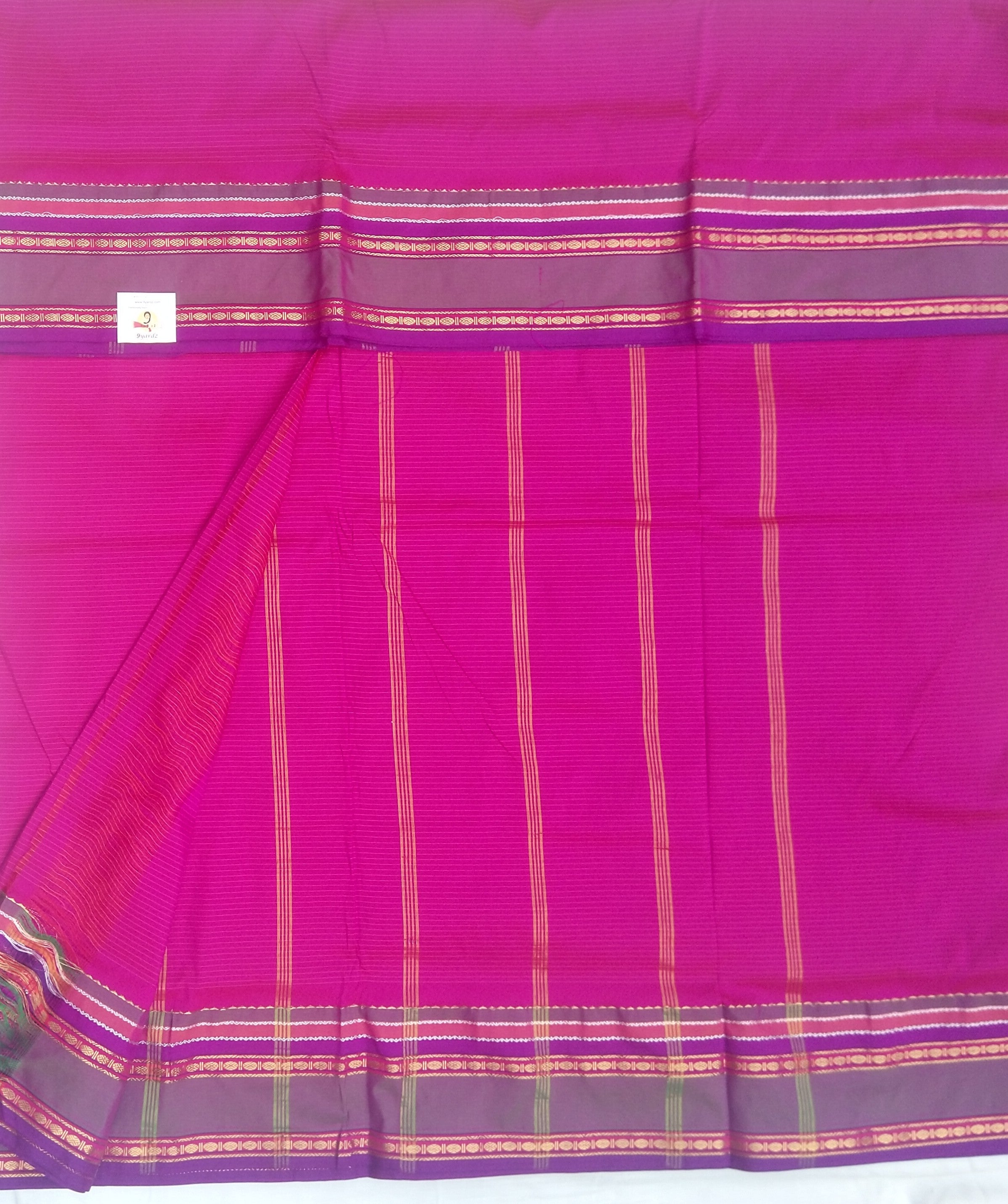 Kalyani cotton 9.25 mts (10 yards) madisar