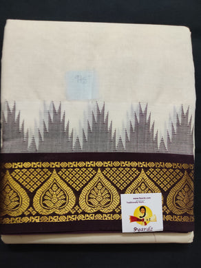 Pure cotton Muhurtham dhoti 9*5