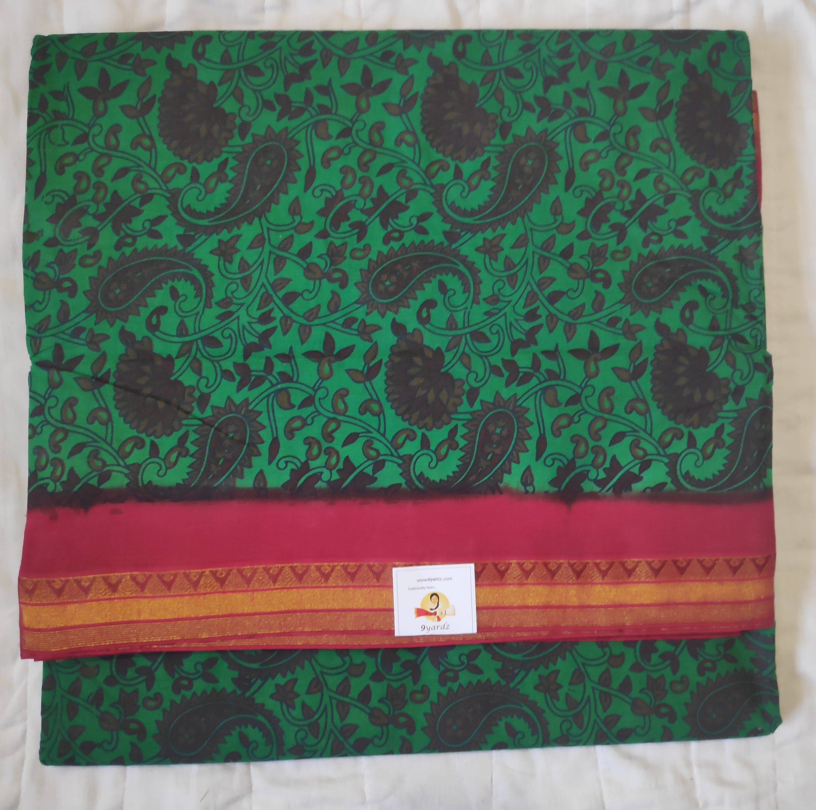 Colour Kalamkari Design- 10.5 yards