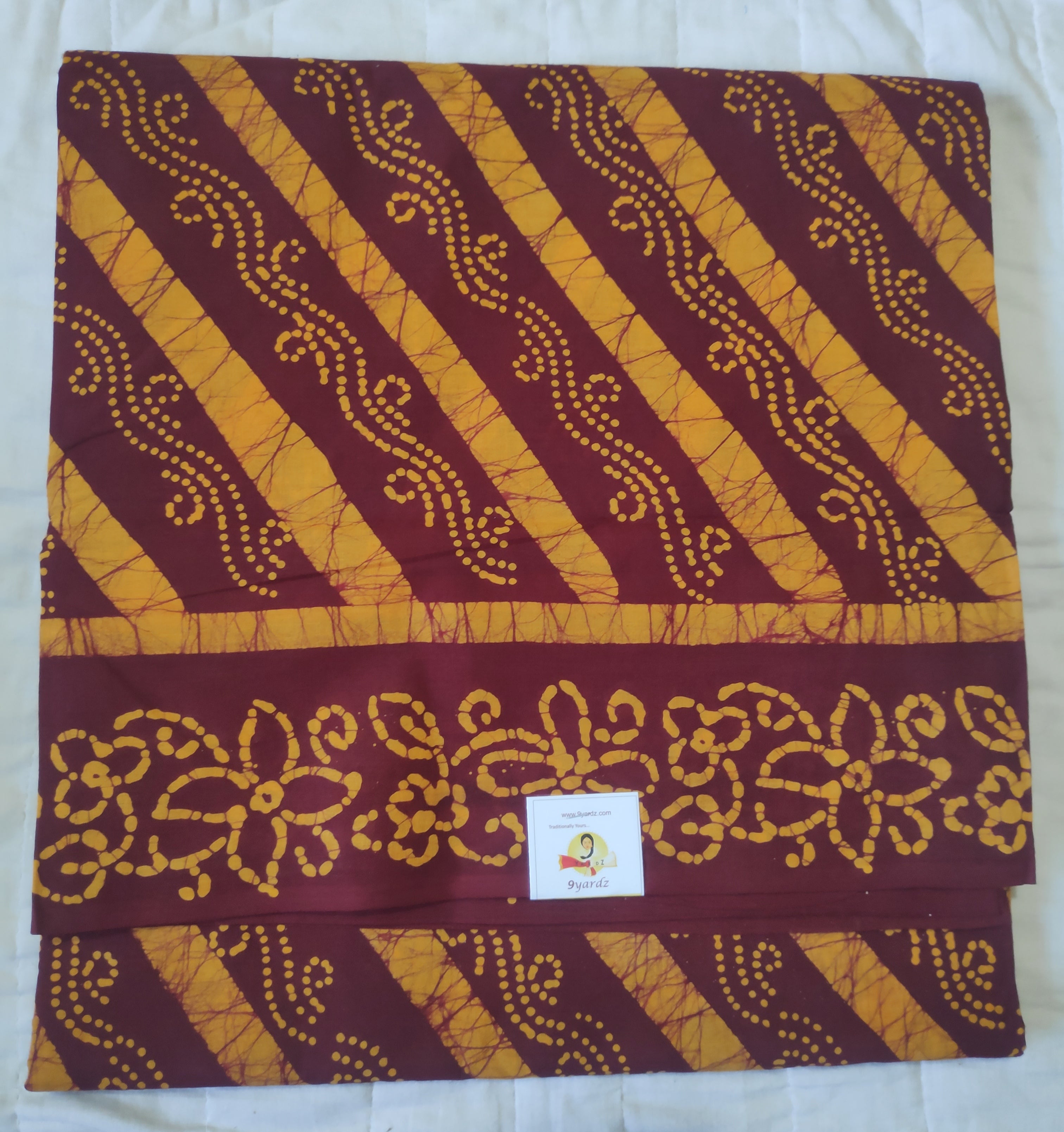 Sungudi Bathik Stripes 10.5yardz