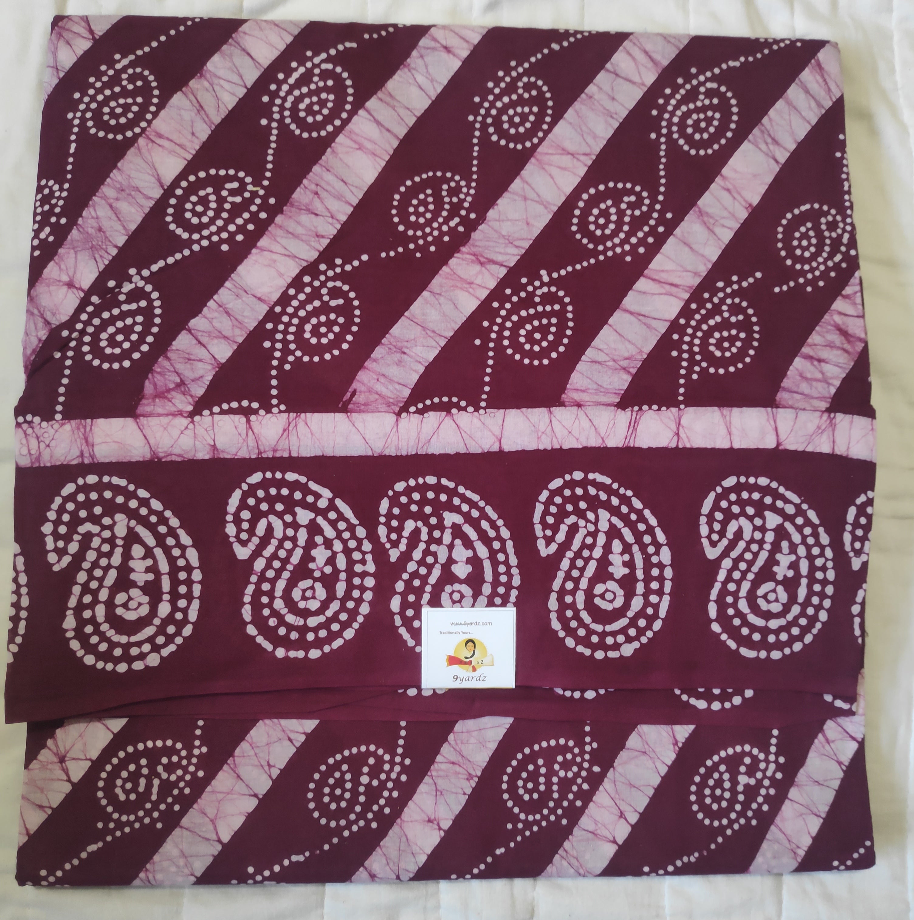 Sungudi Bathik Stripes 10.5yardz