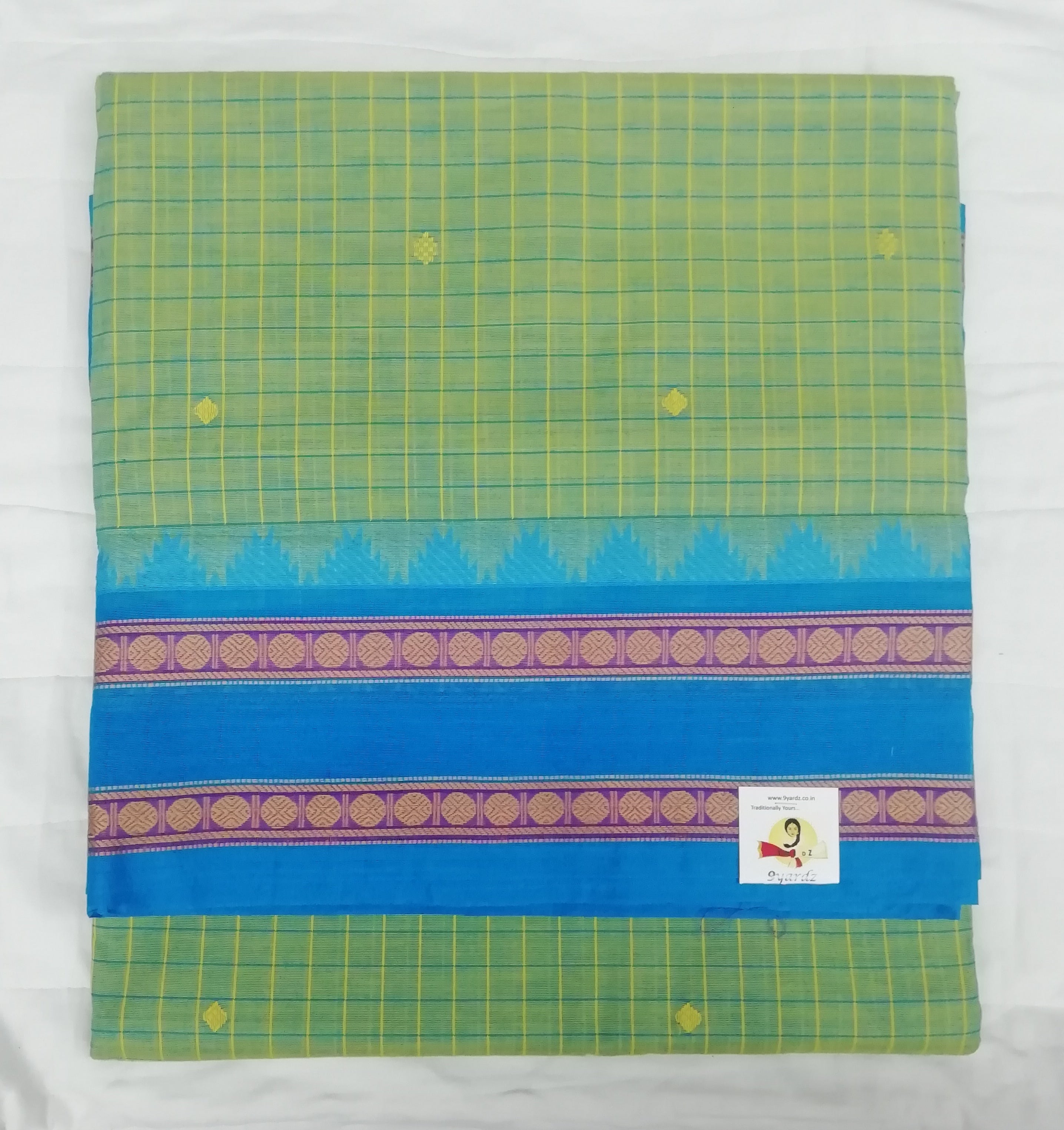 Chettinadu / Karaikudi cotton 10 yards Madisar