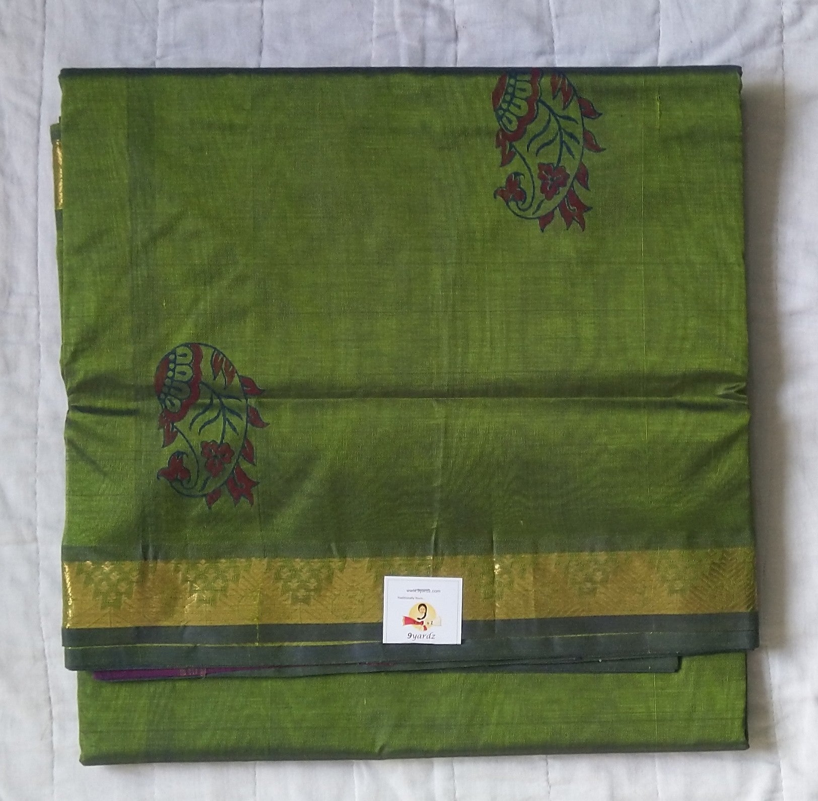 Pure silk cotton, printed -10 yards madisar