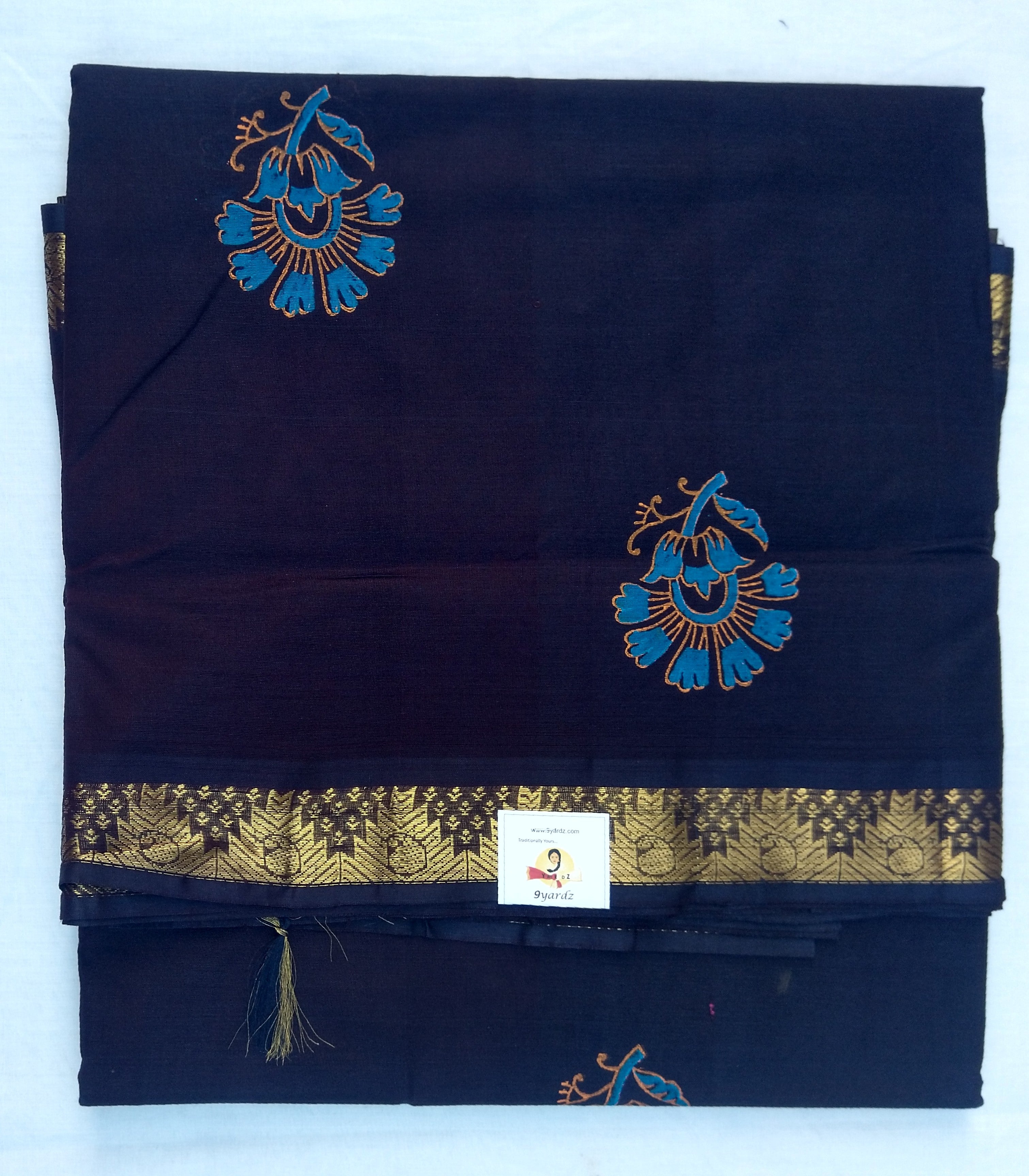 Pure silk cotton, printed -10 yards madisar