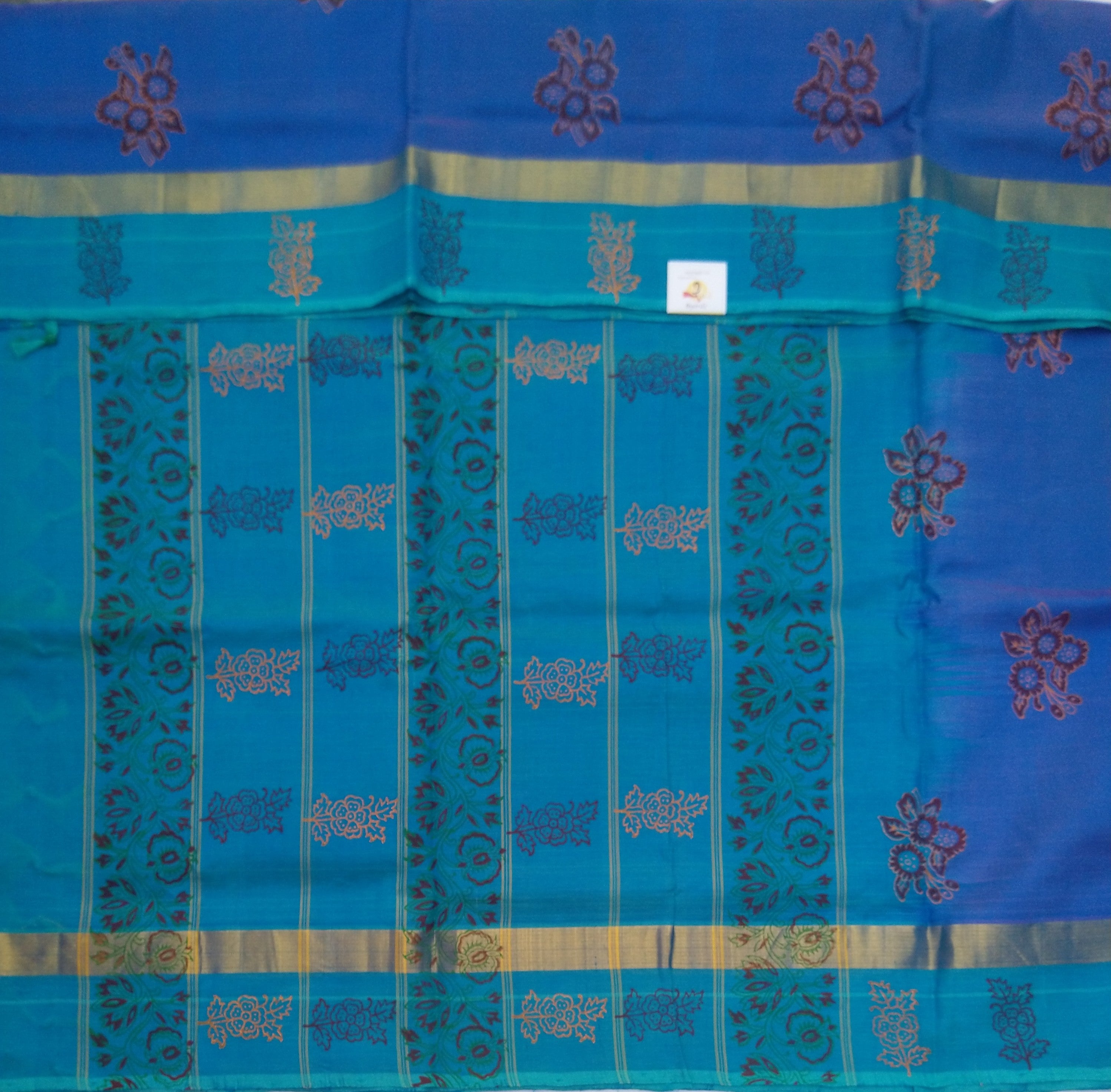 Pure silk cotton, printed -10 yards madisar