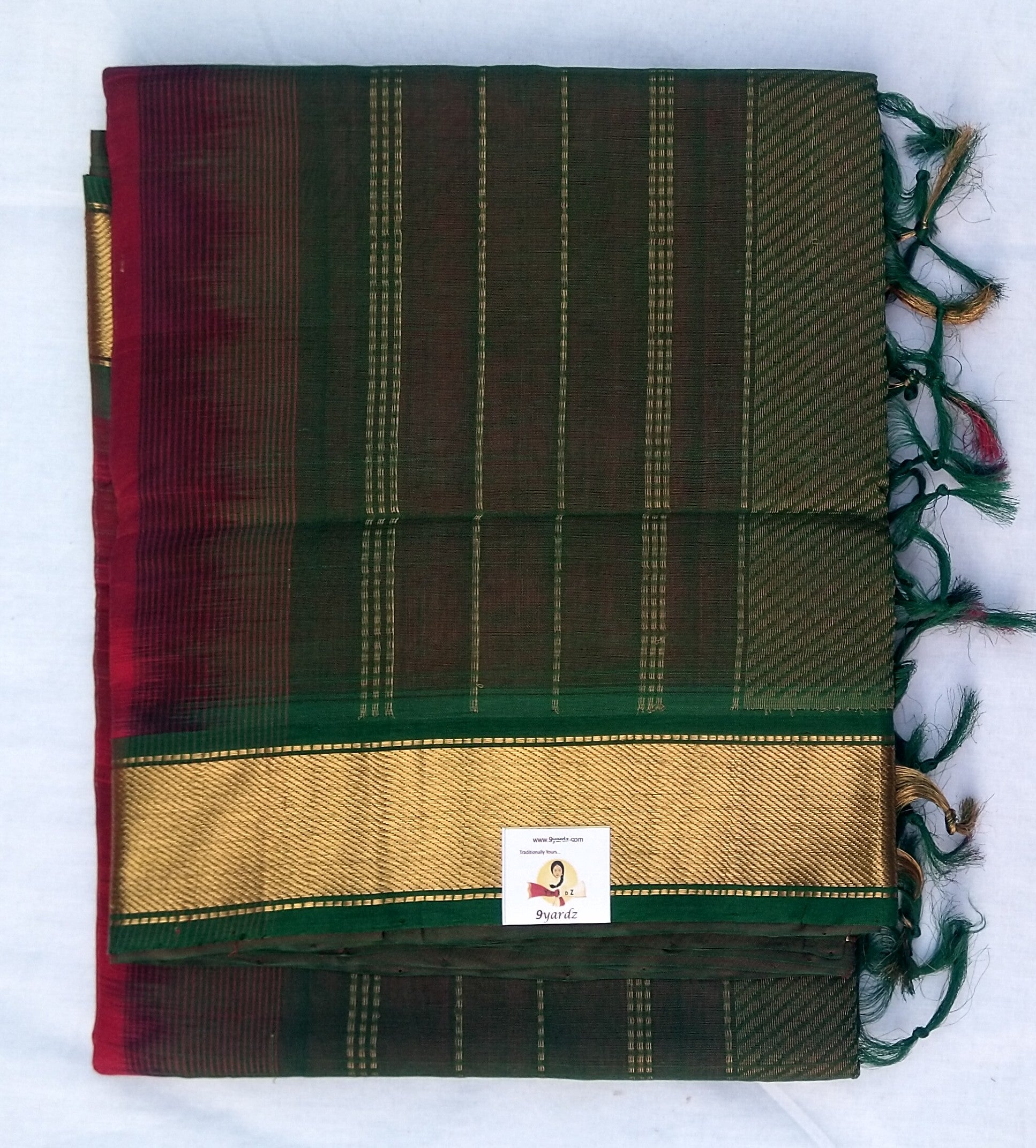 Pure silk cotton -10 yards madisar- plain body