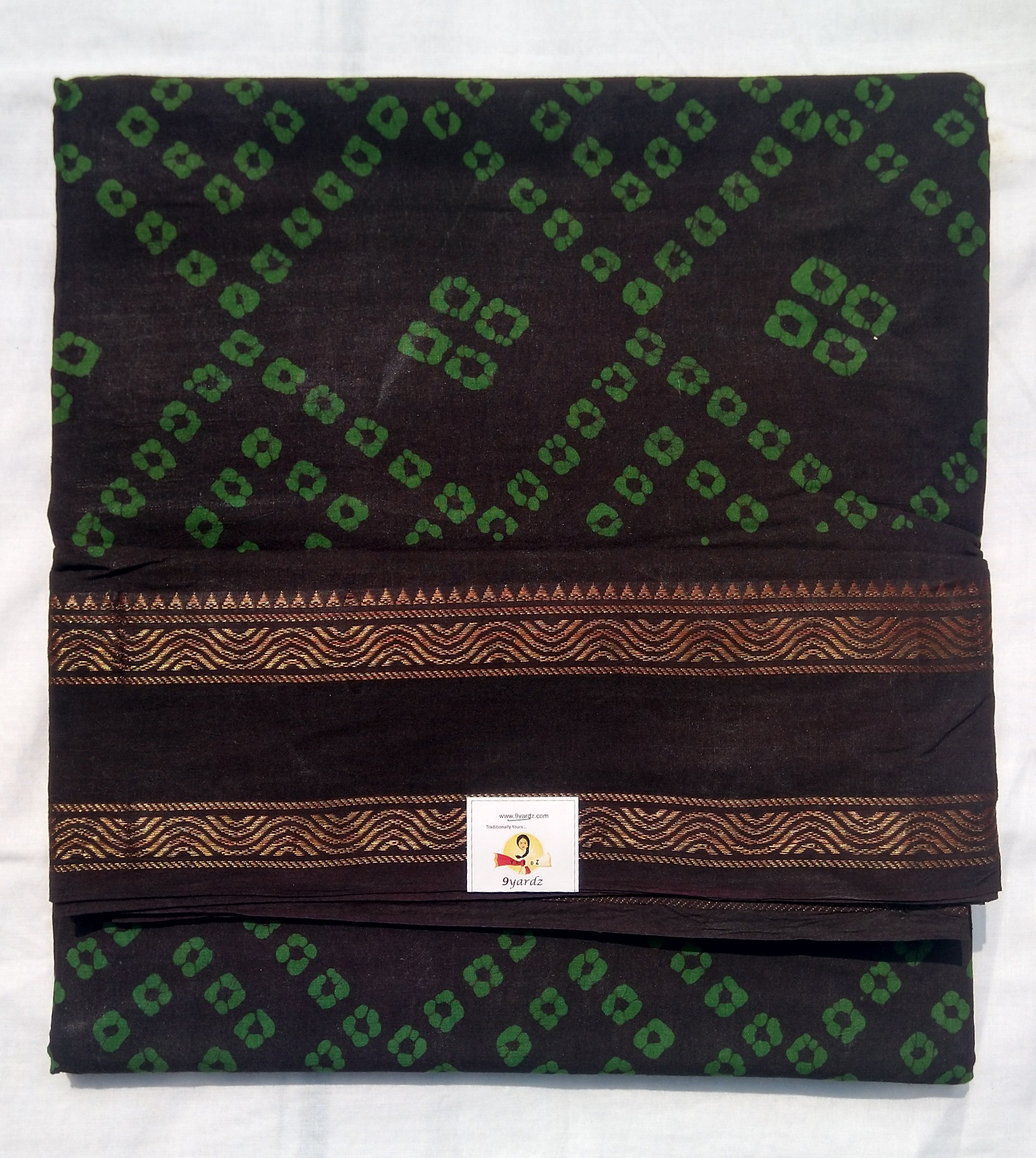 llSungudi cotton 9.5 yards madisar