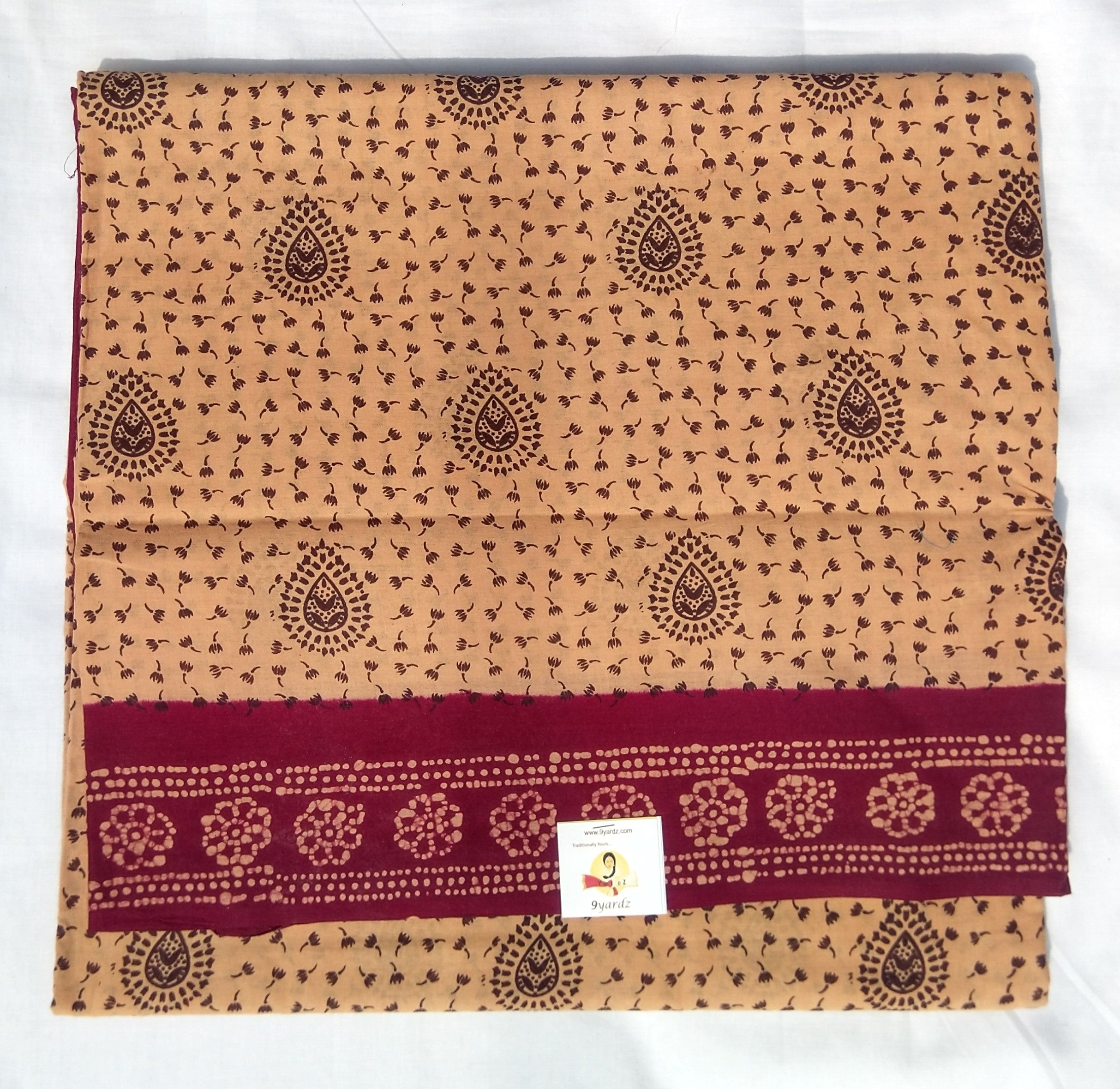 Sungudi cotton 10.5 yards madisar