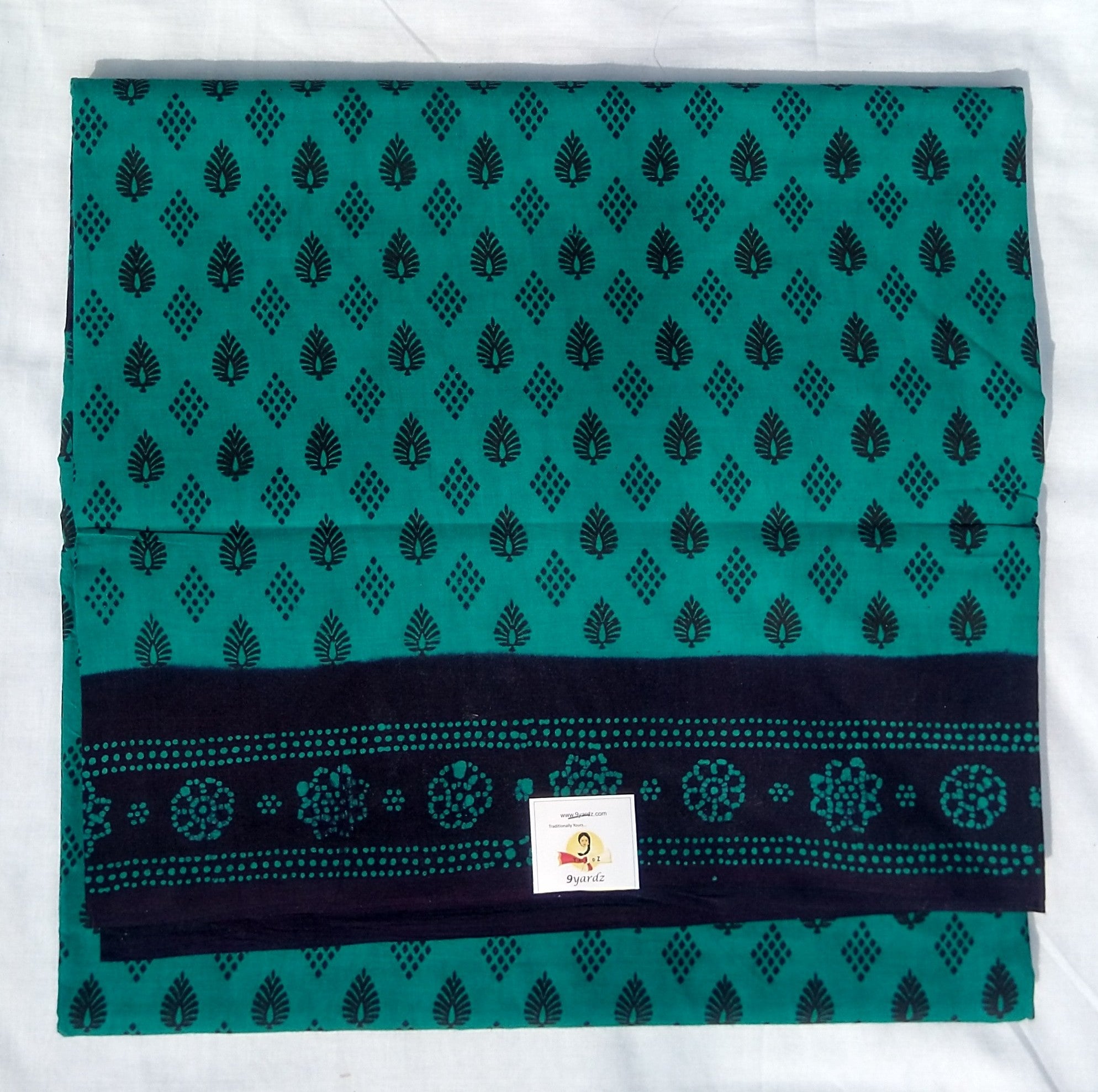 Sungudi cotton 10.5 yards madisar