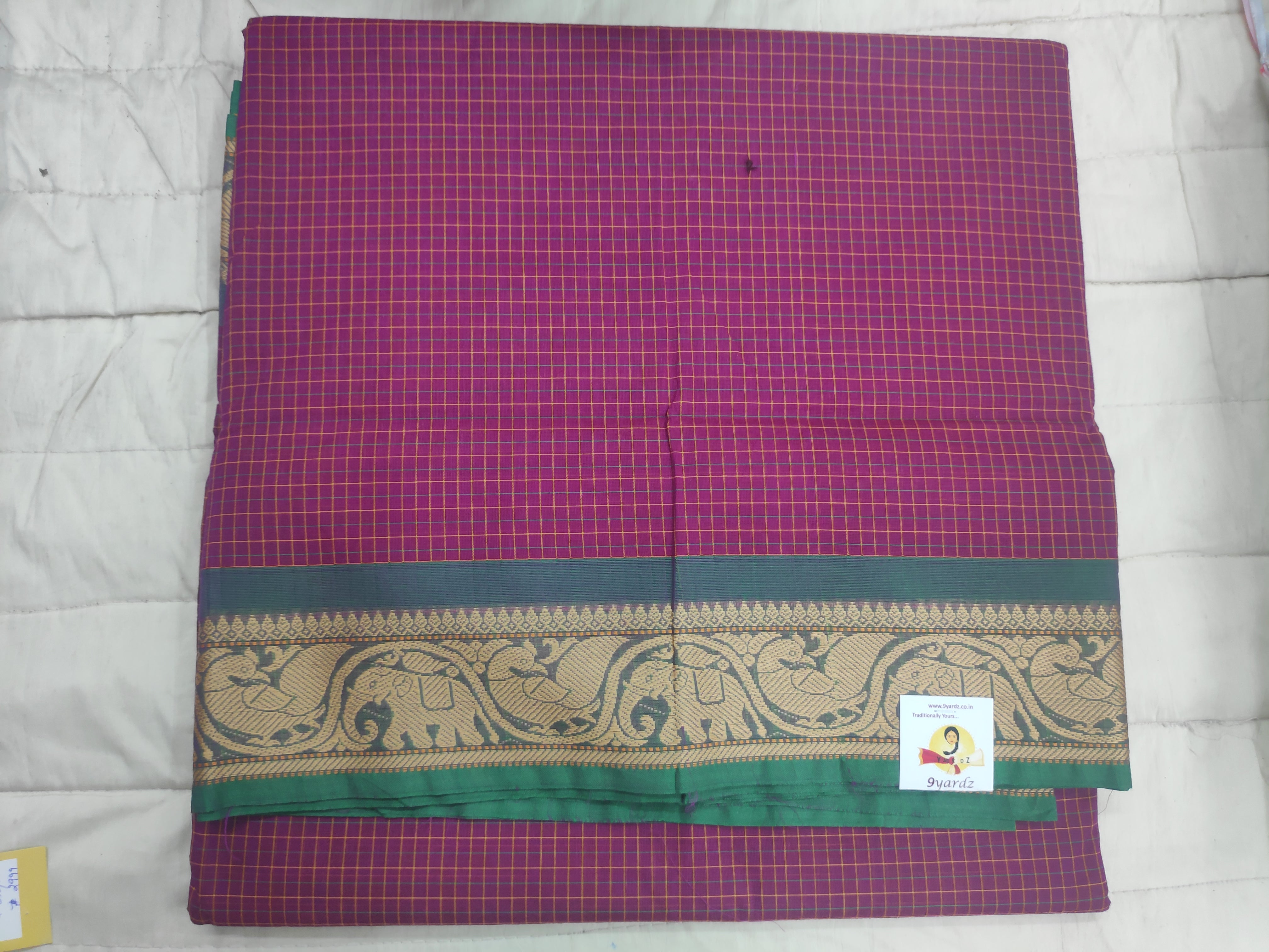 Chettinadu / Karaikudi cotton 10 yards madisar