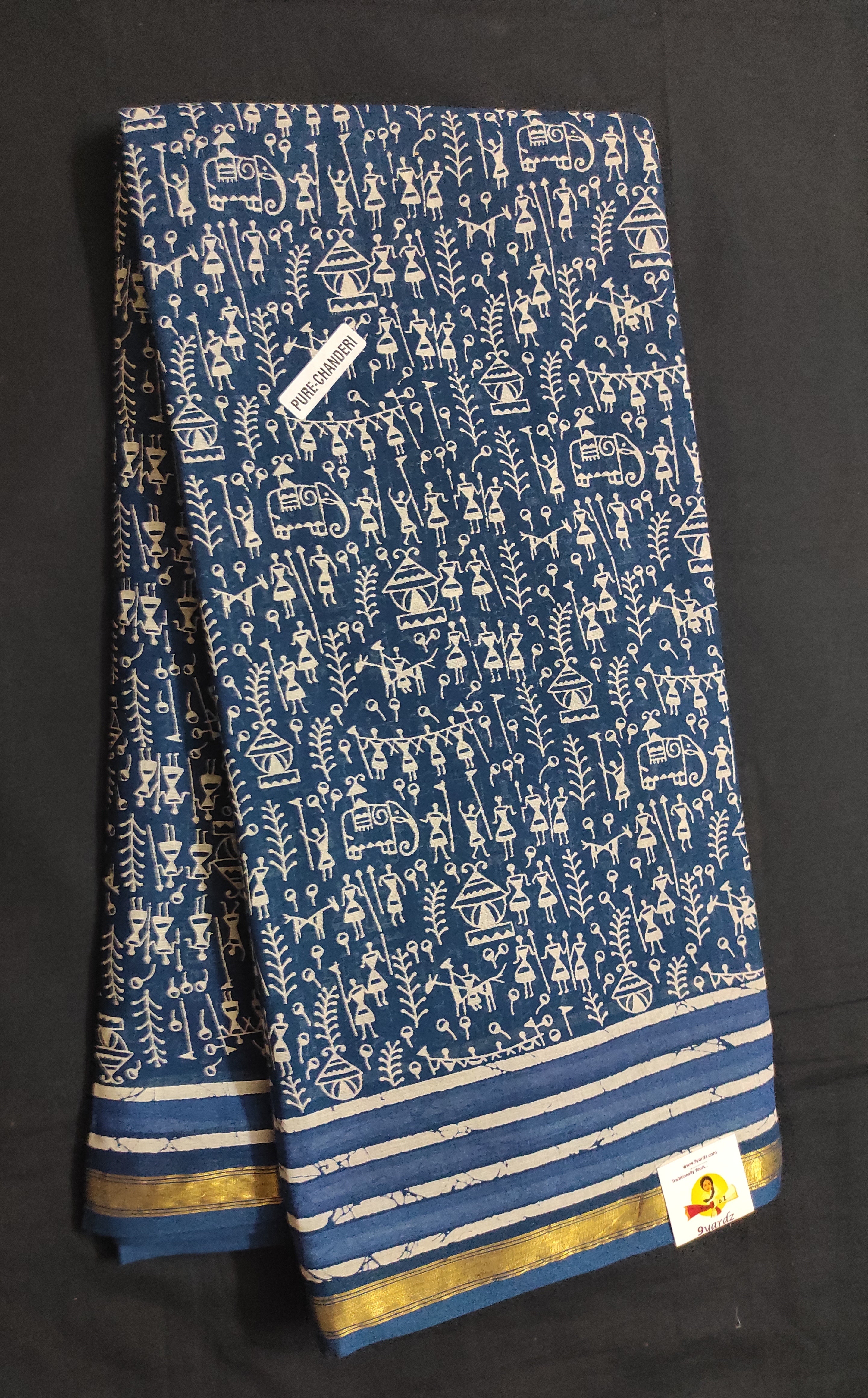 Chanderi cotton 6 yards