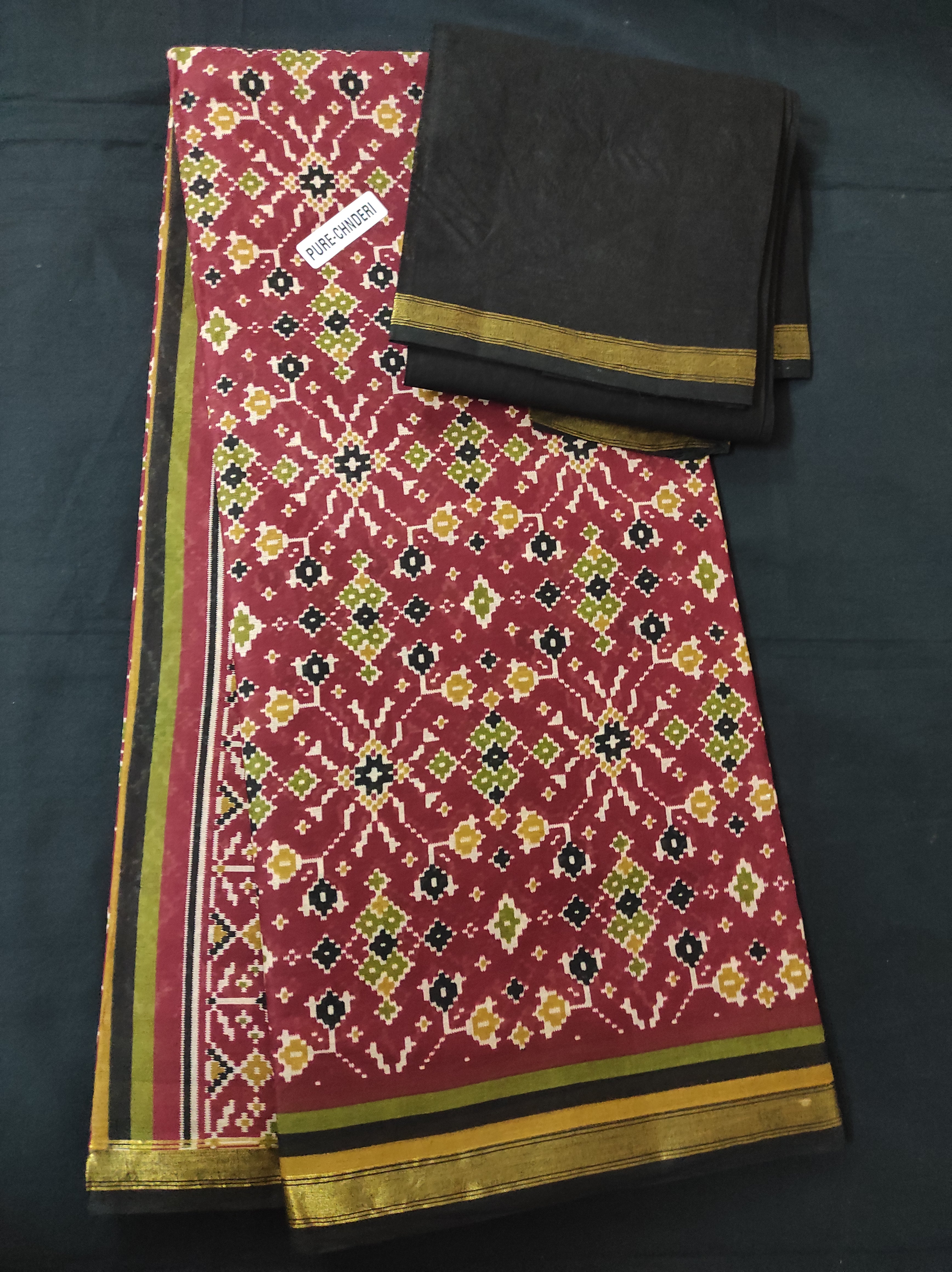 Chanderi cotton 6 yards