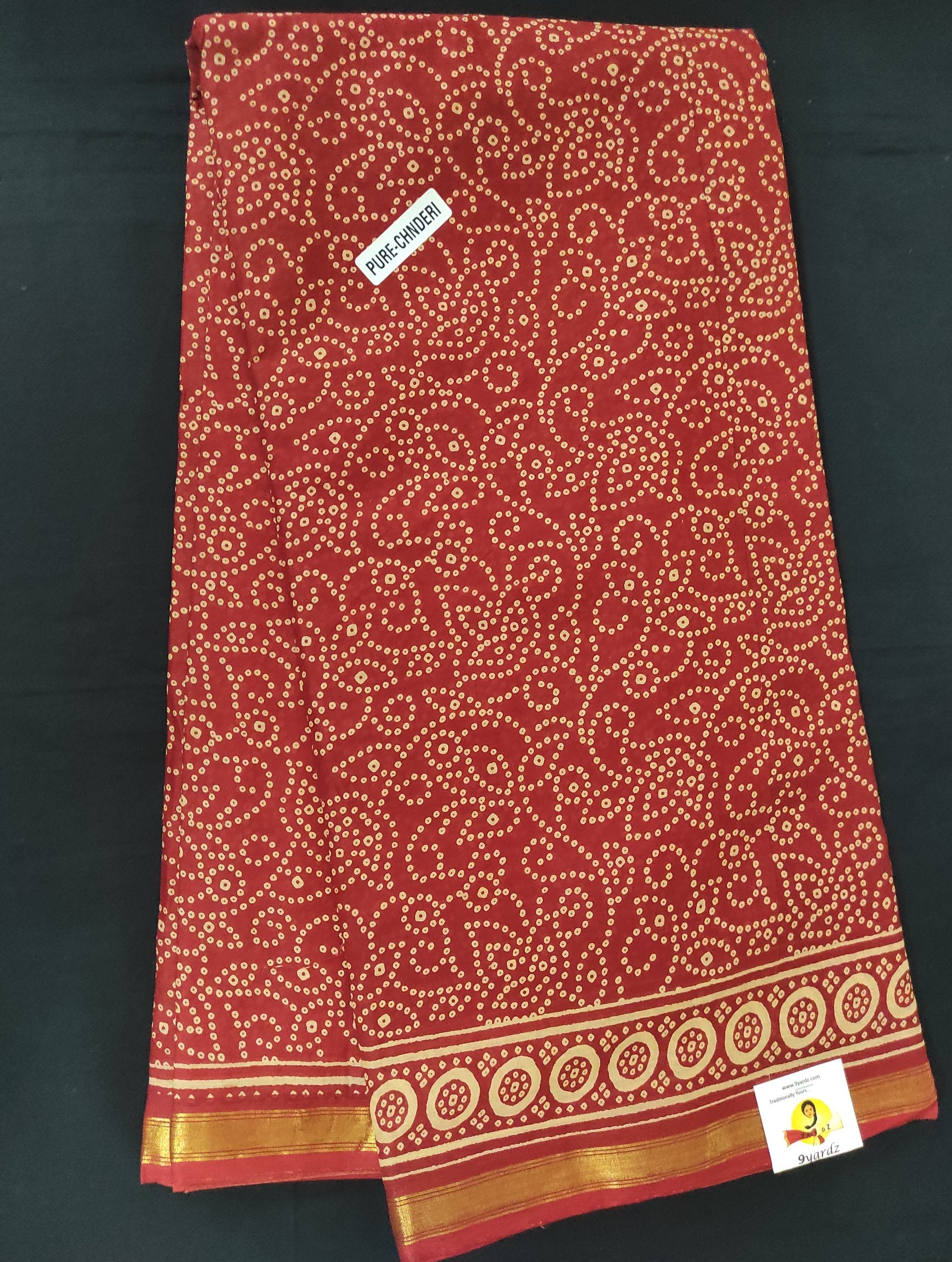 Chanderi cotton 6 yards