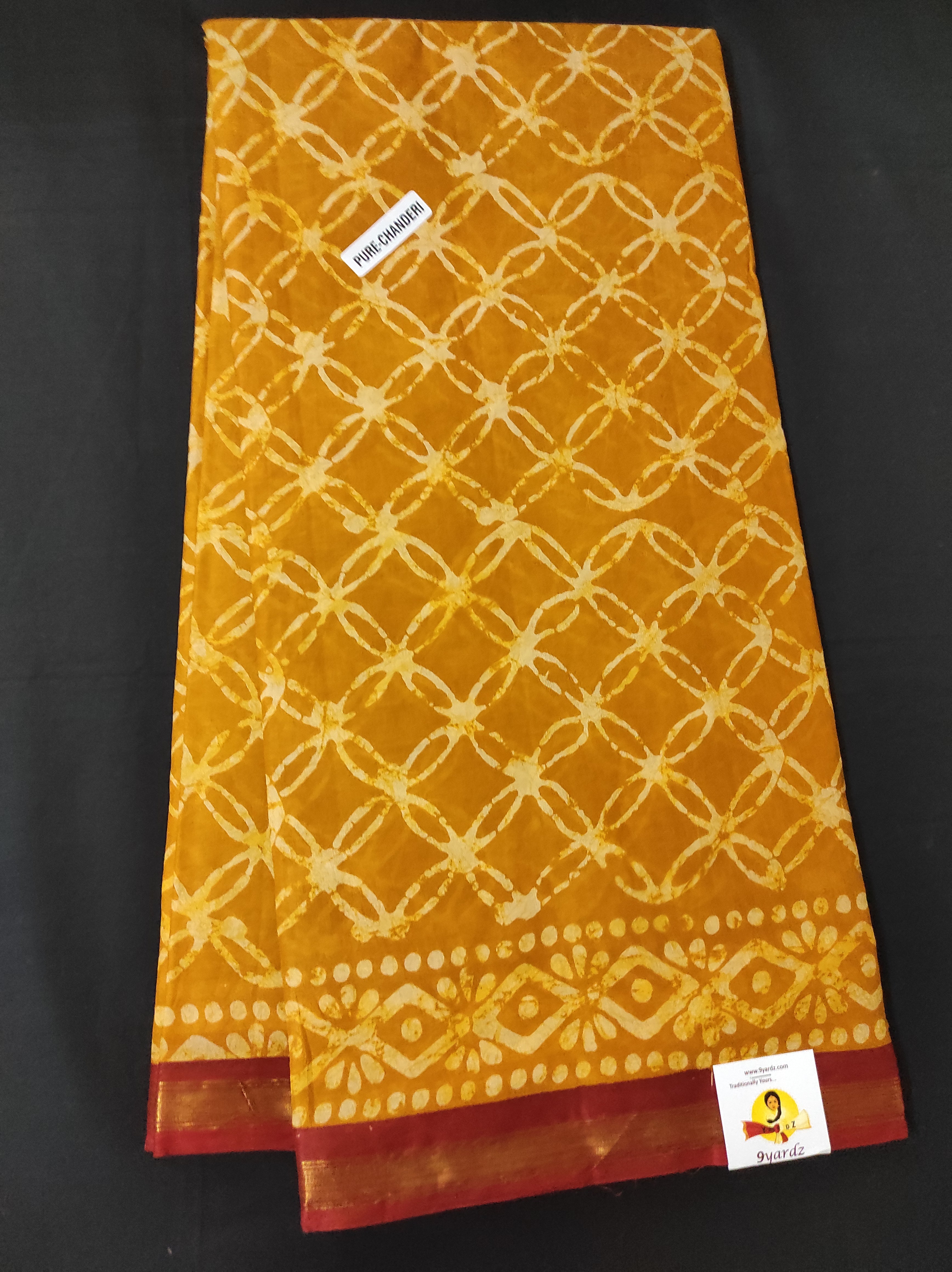 Chanderi cotton 6 yards