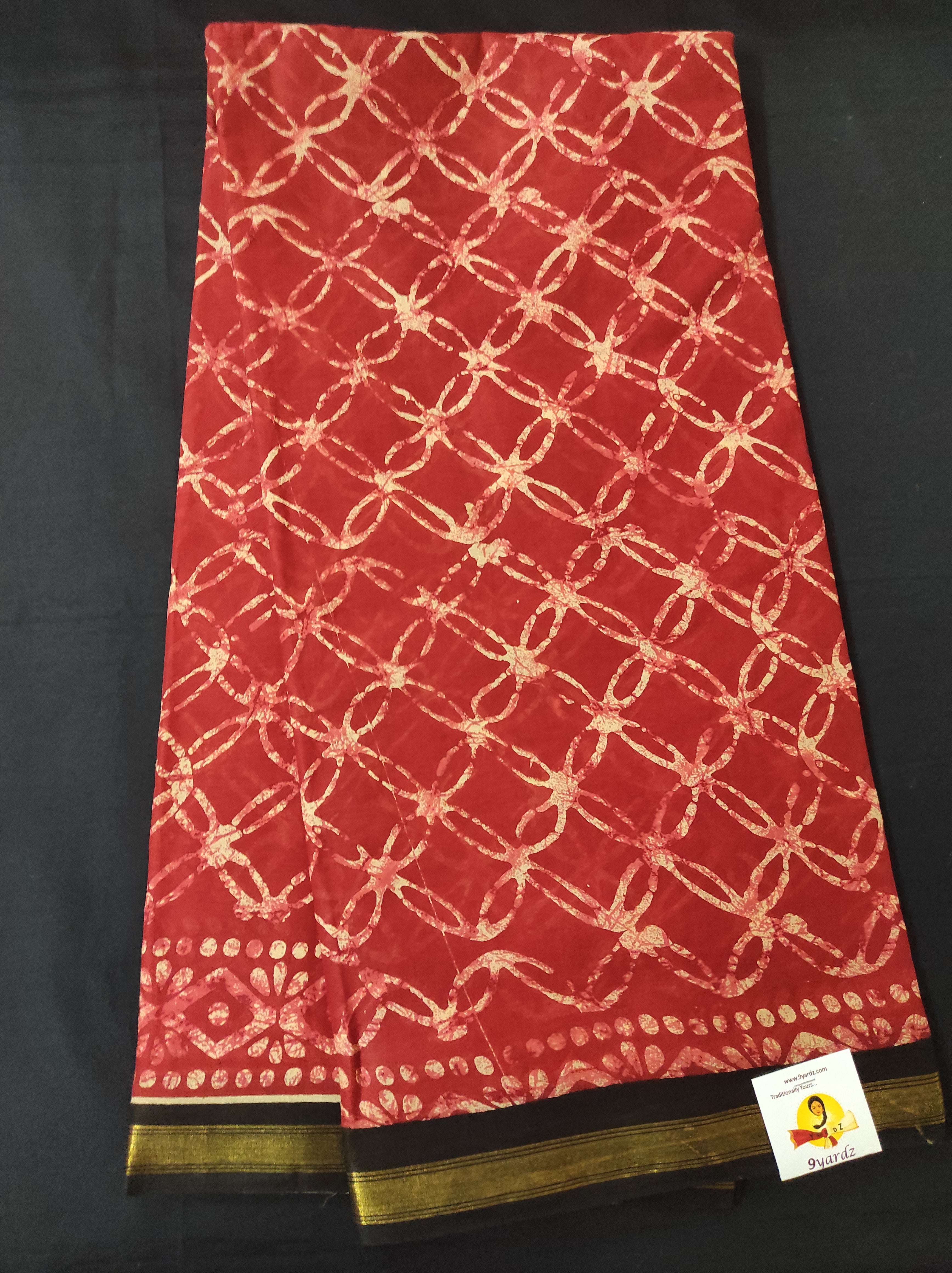 Chanderi cotton 6 yards