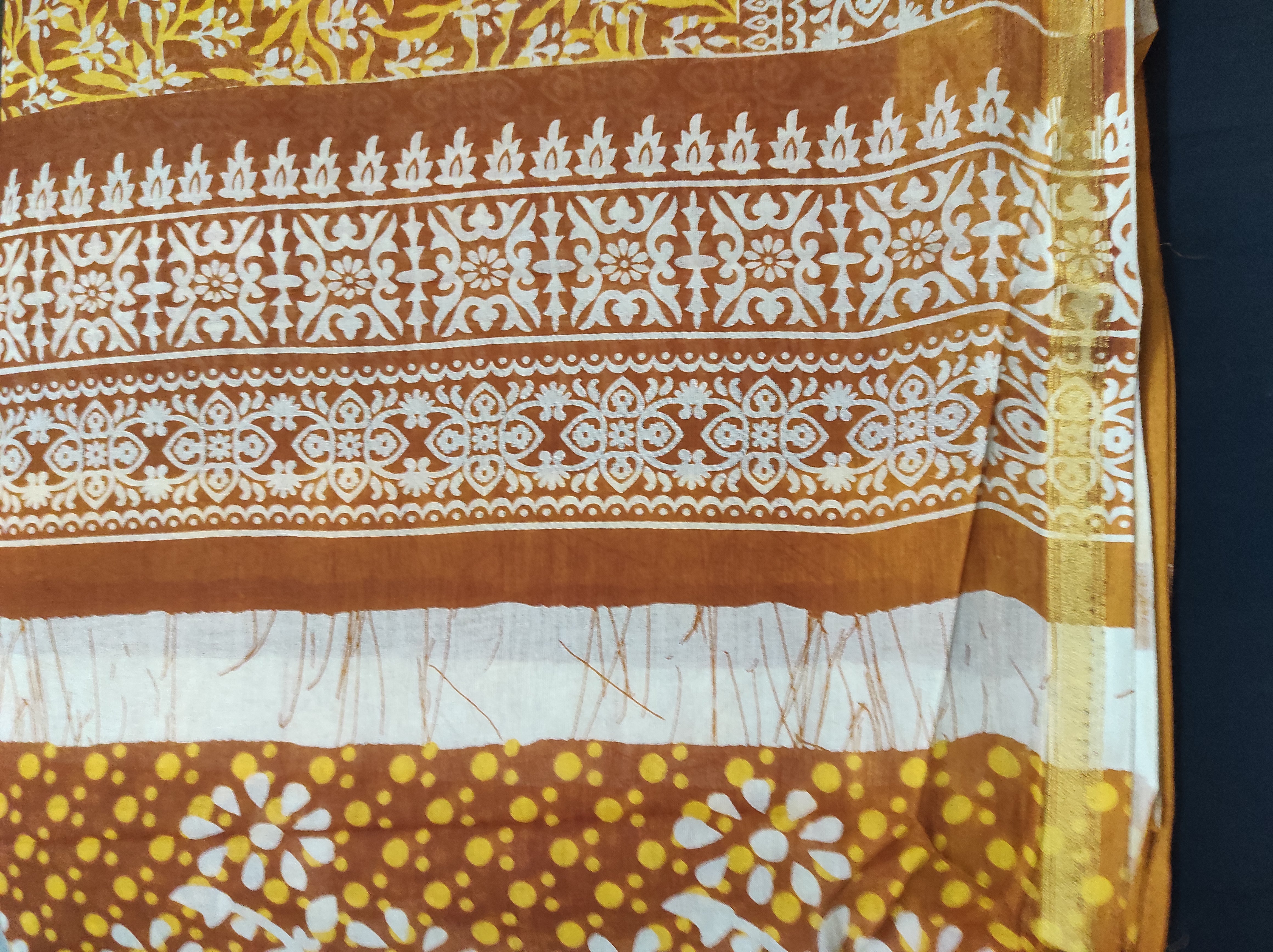 Chanderi cotton 6 yards