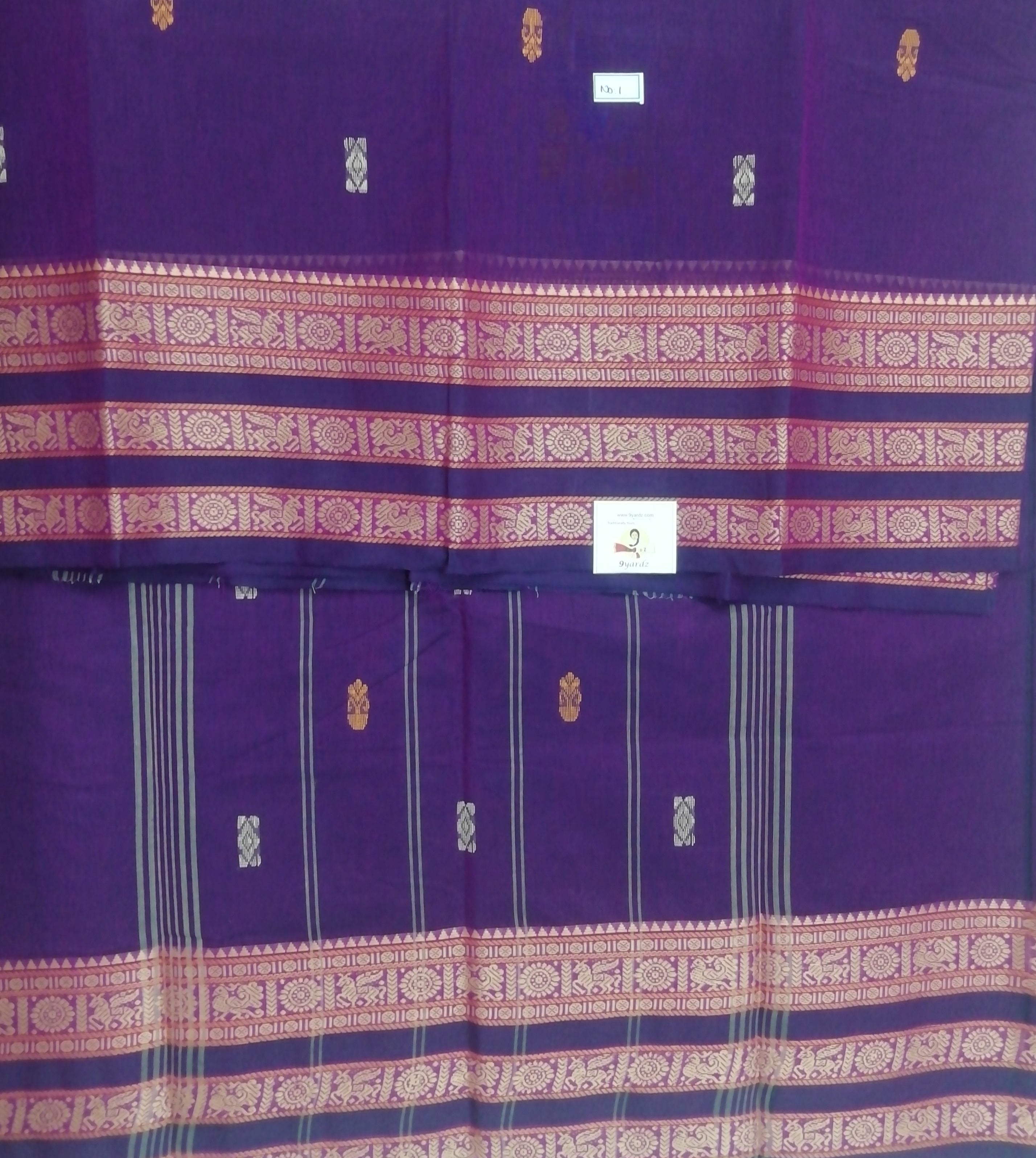Chettinadu cotton 6 yardz