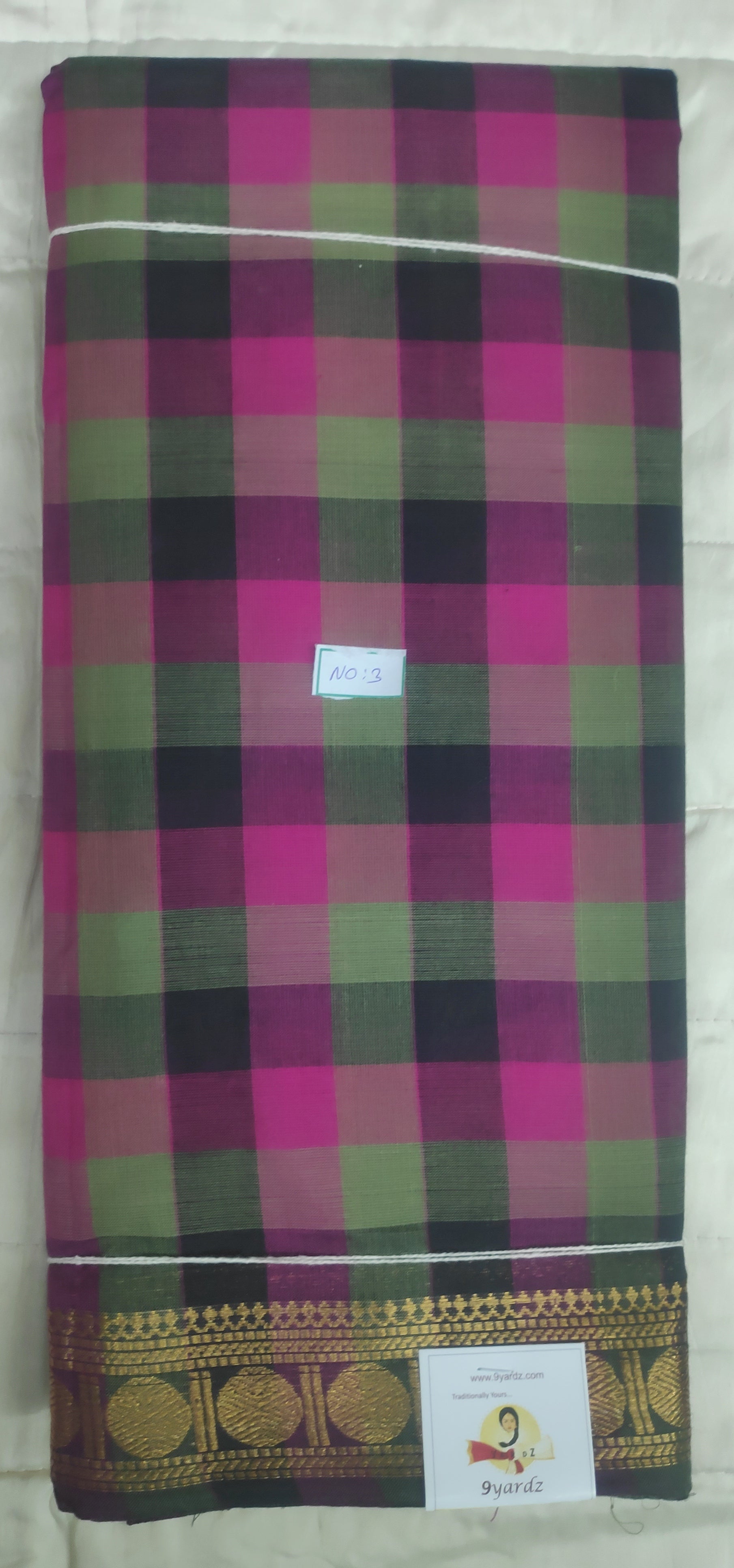 Chettinadu cotton 6 yardz