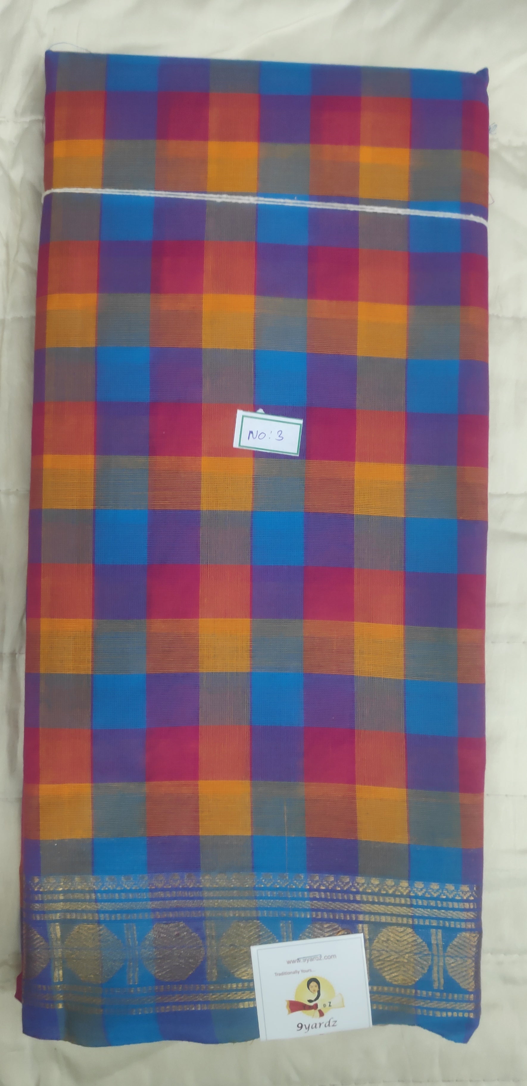 Chettinadu cotton 6 yardz