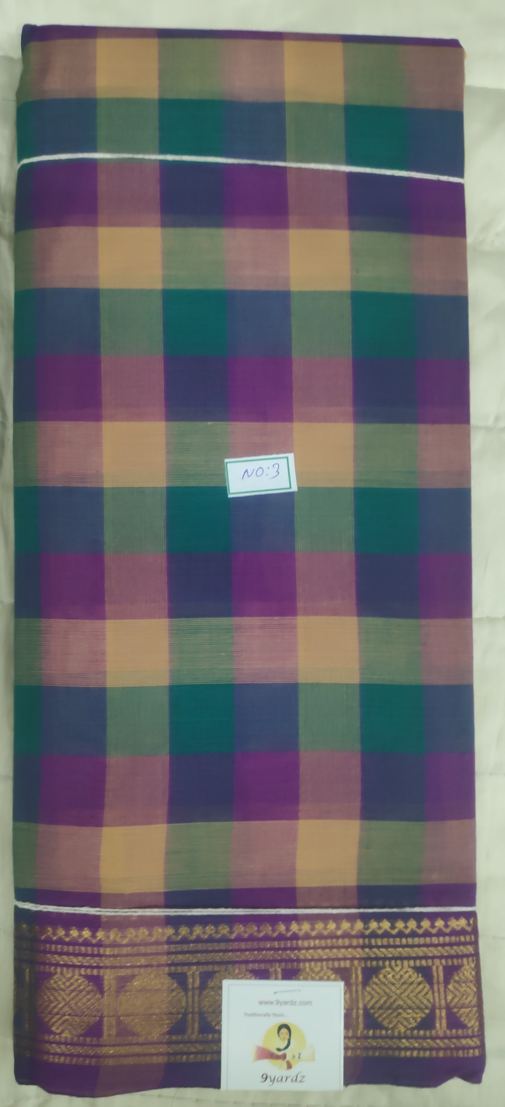 Chettinadu cotton 6 yardz
