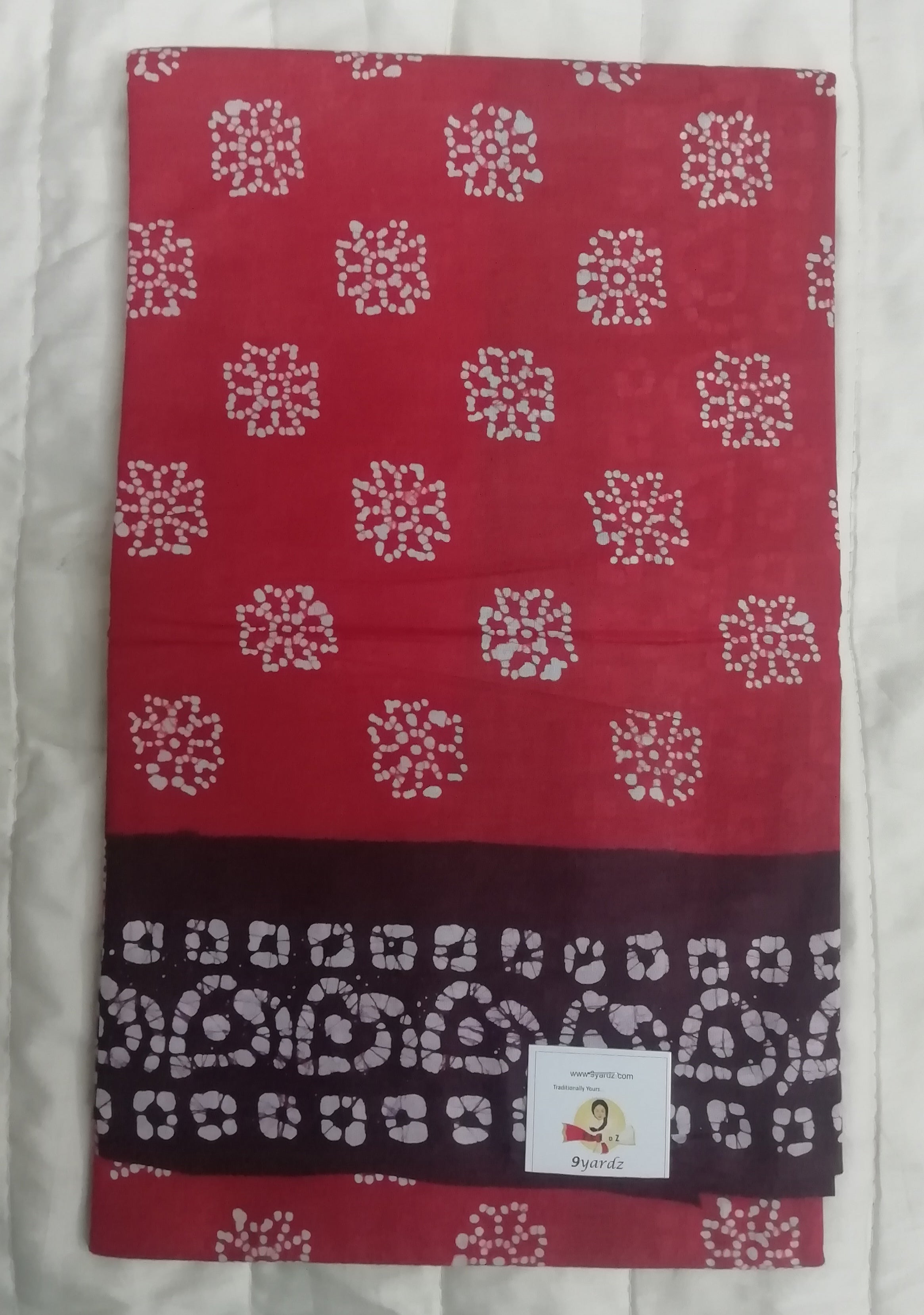 Mercerised cotton 5.5yardz