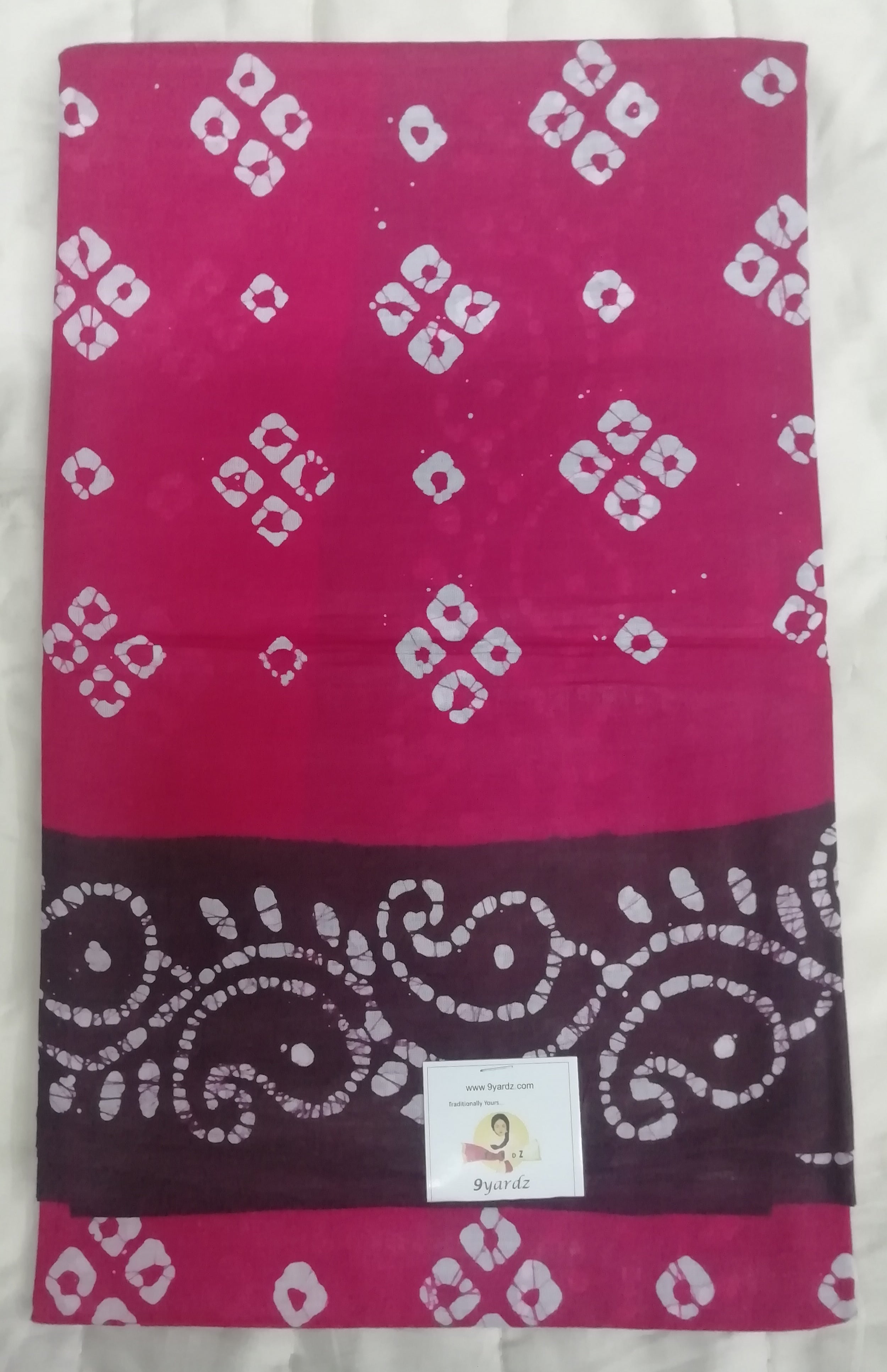 Mercerised cotton 5.5yardz