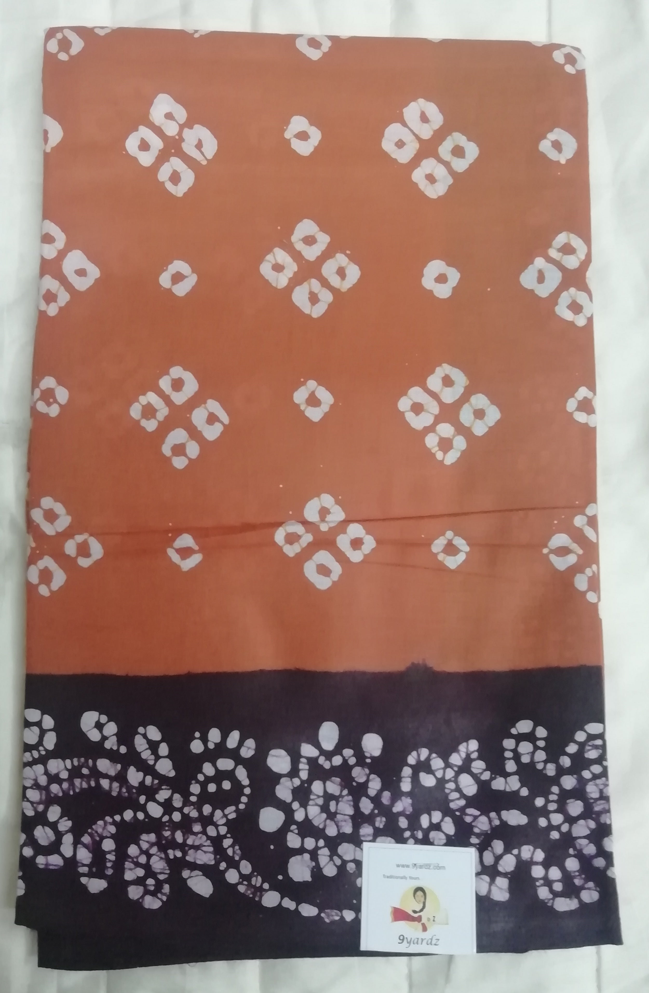 Mercerised cotton 5.5yardz